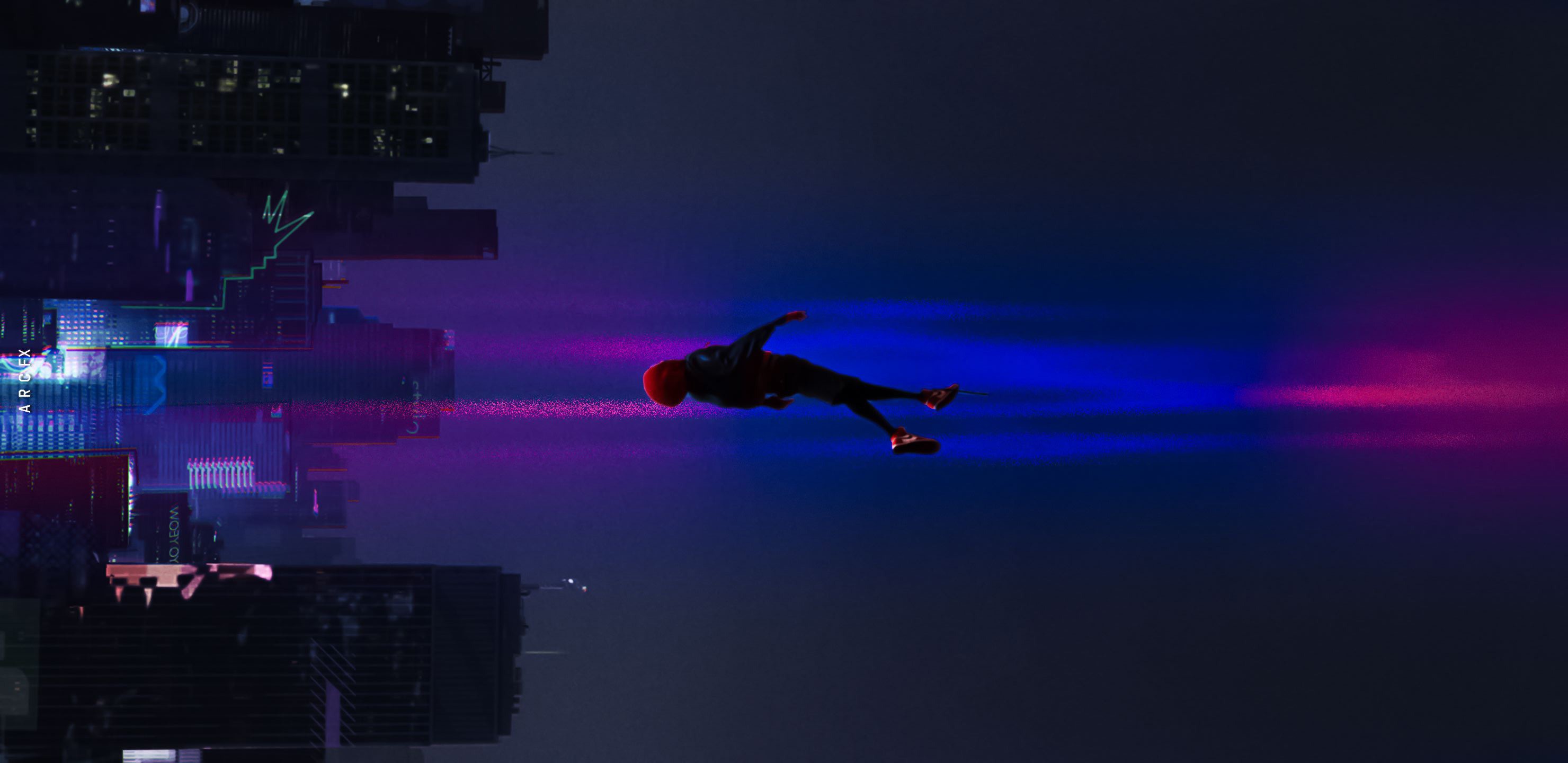 spiderman into the spider verse, 2018 movies, movies, spiderman, animated movies, hd, artwork, superheroes, digital art, HD Wallpaper