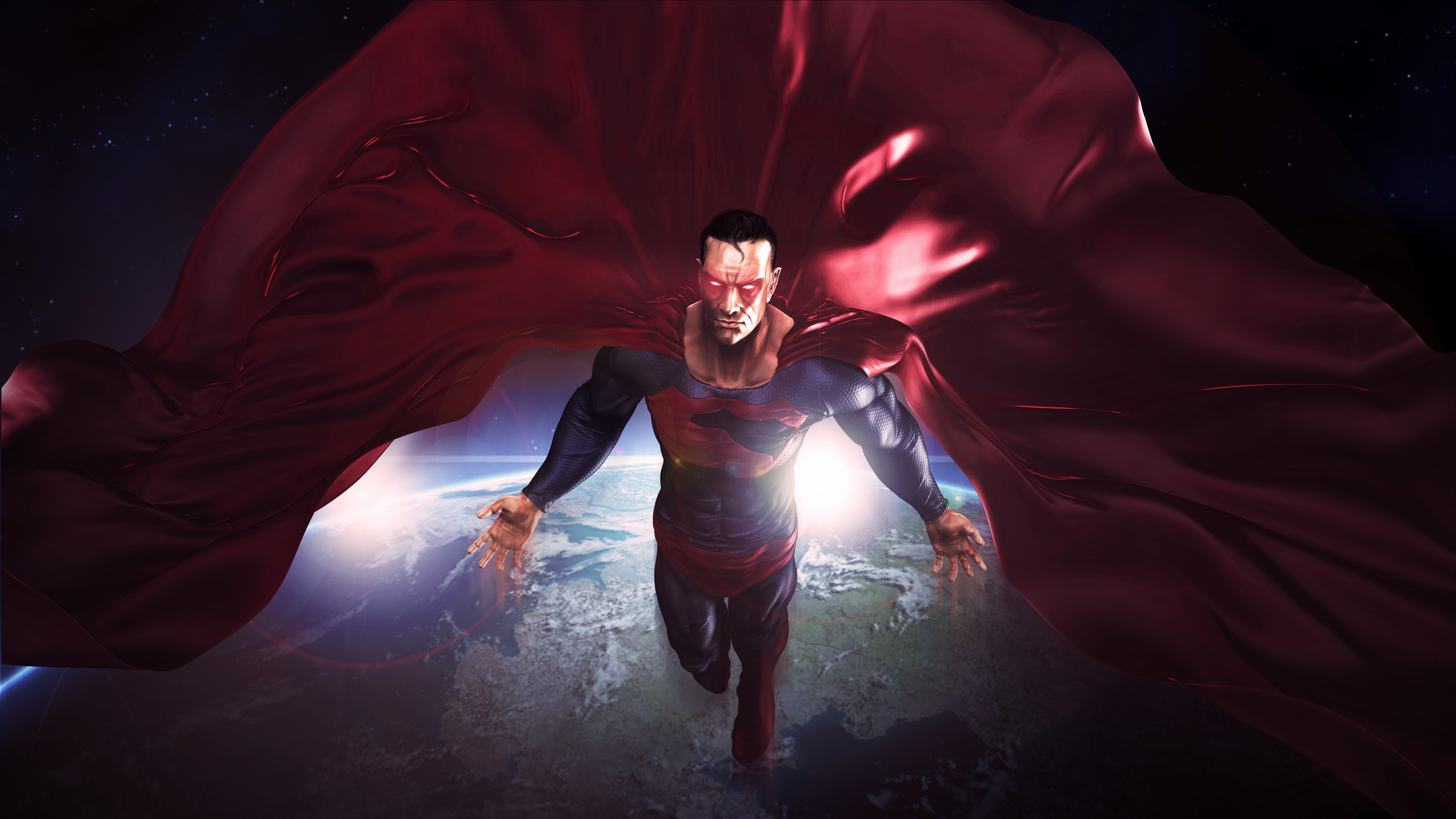 superman, hd, 4k, artist, digital art, superheroes, 5k, 8k, artwork, deviantart, HD Wallpaper