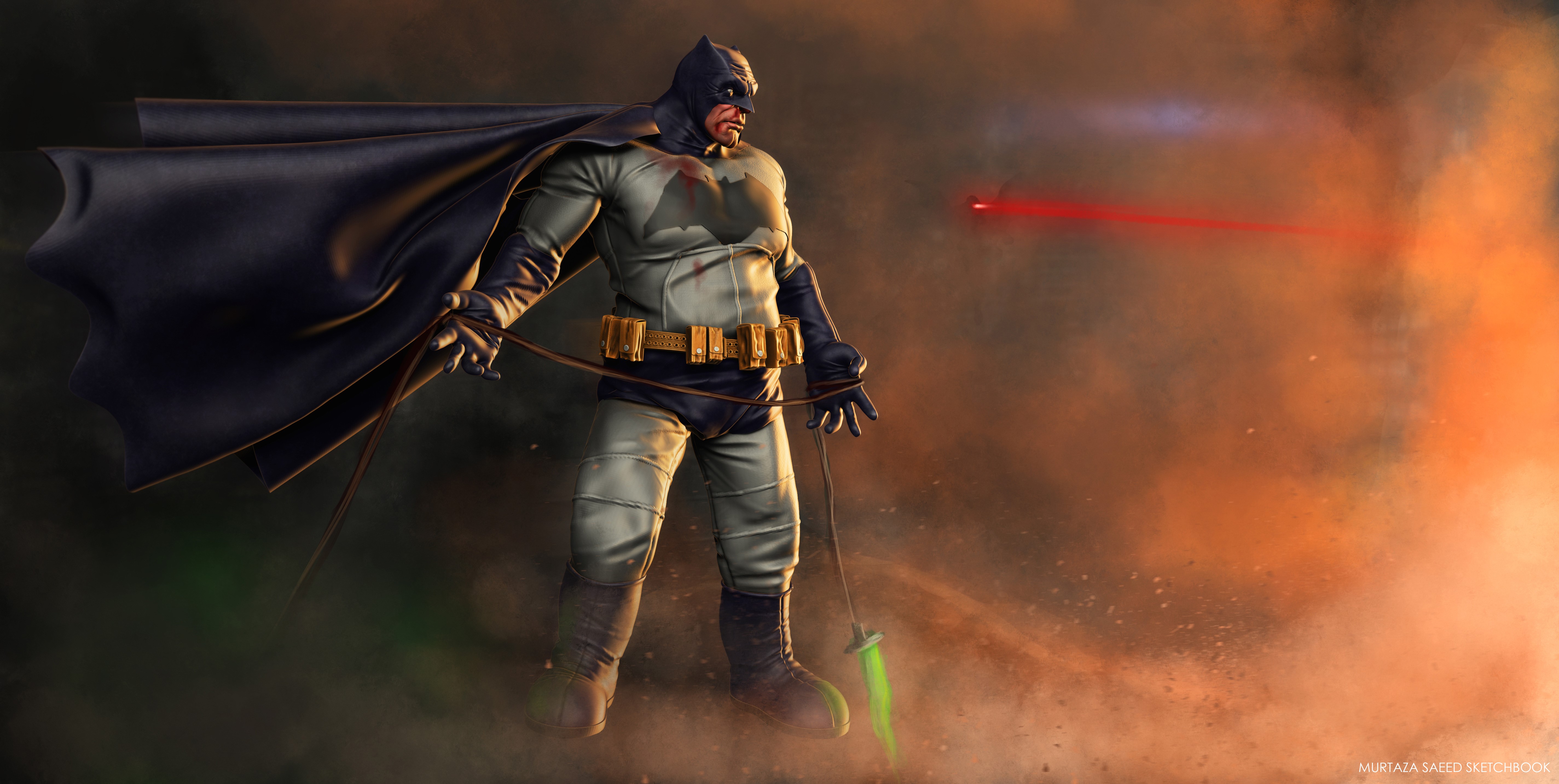 batman, artwork, hd, 4k, 5k, artist, digital art, deviantart, superheroes, HD Wallpaper