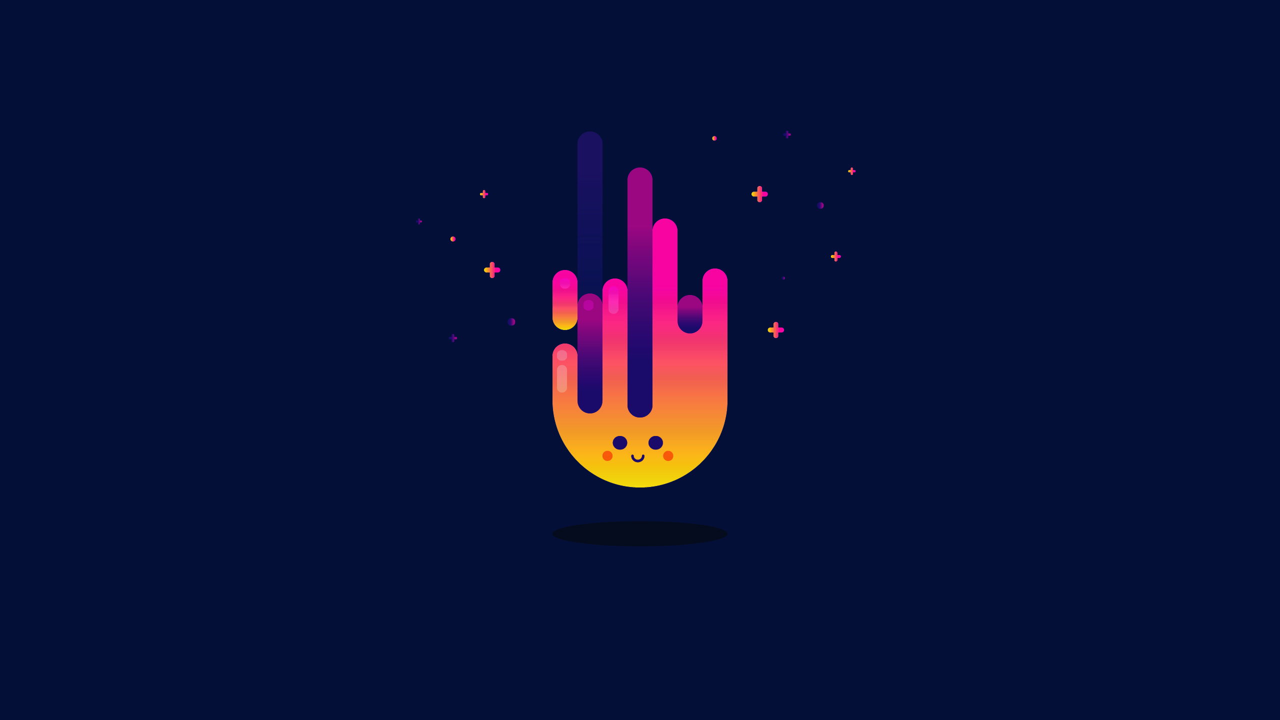 fire, minimalism, minimalist, artist, artwork, digital art, hd, HD Wallpaper
