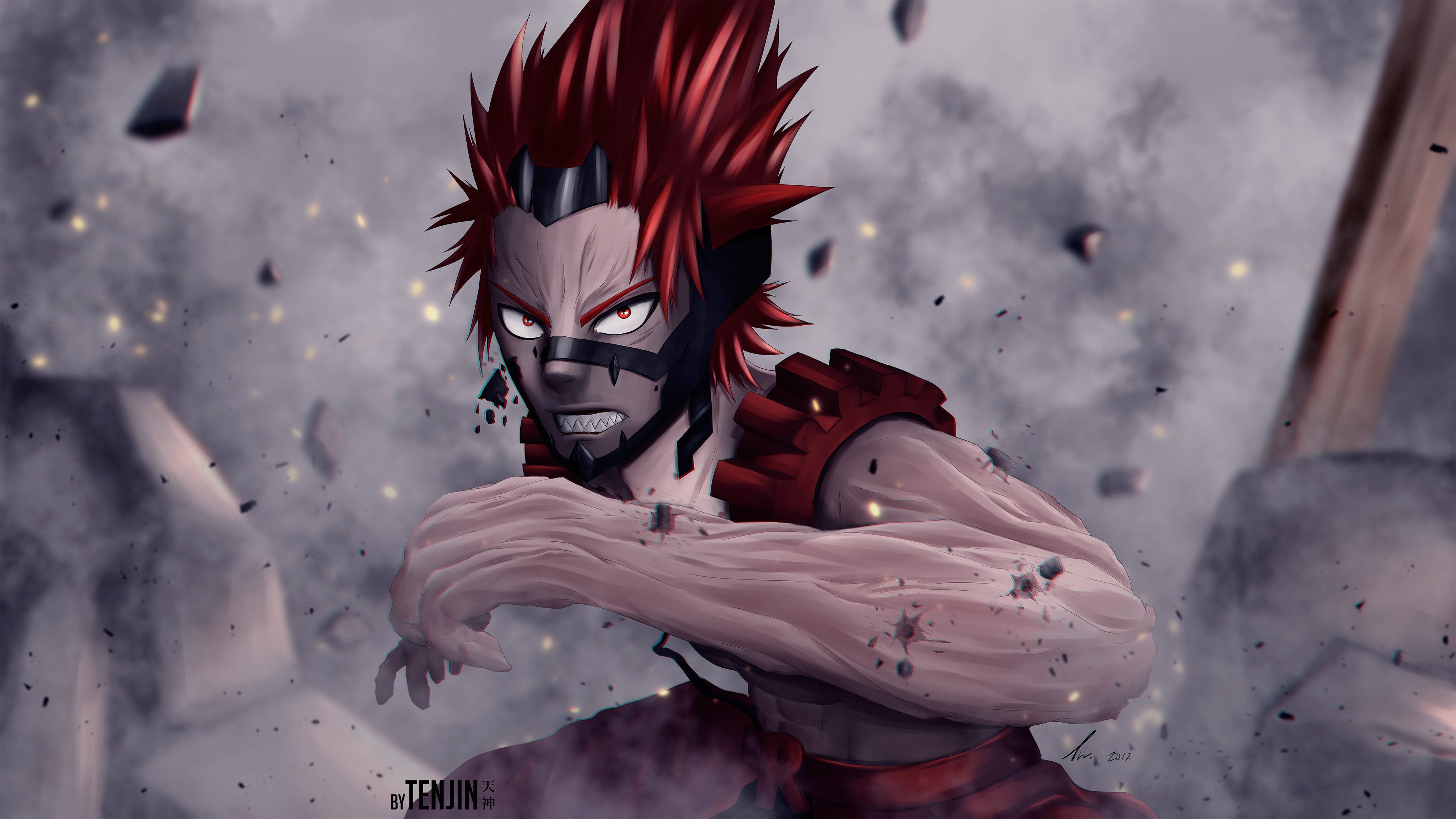 my hero academia, anime, artist, artwork, digital art, hd, 4k, deviantart, HD Wallpaper