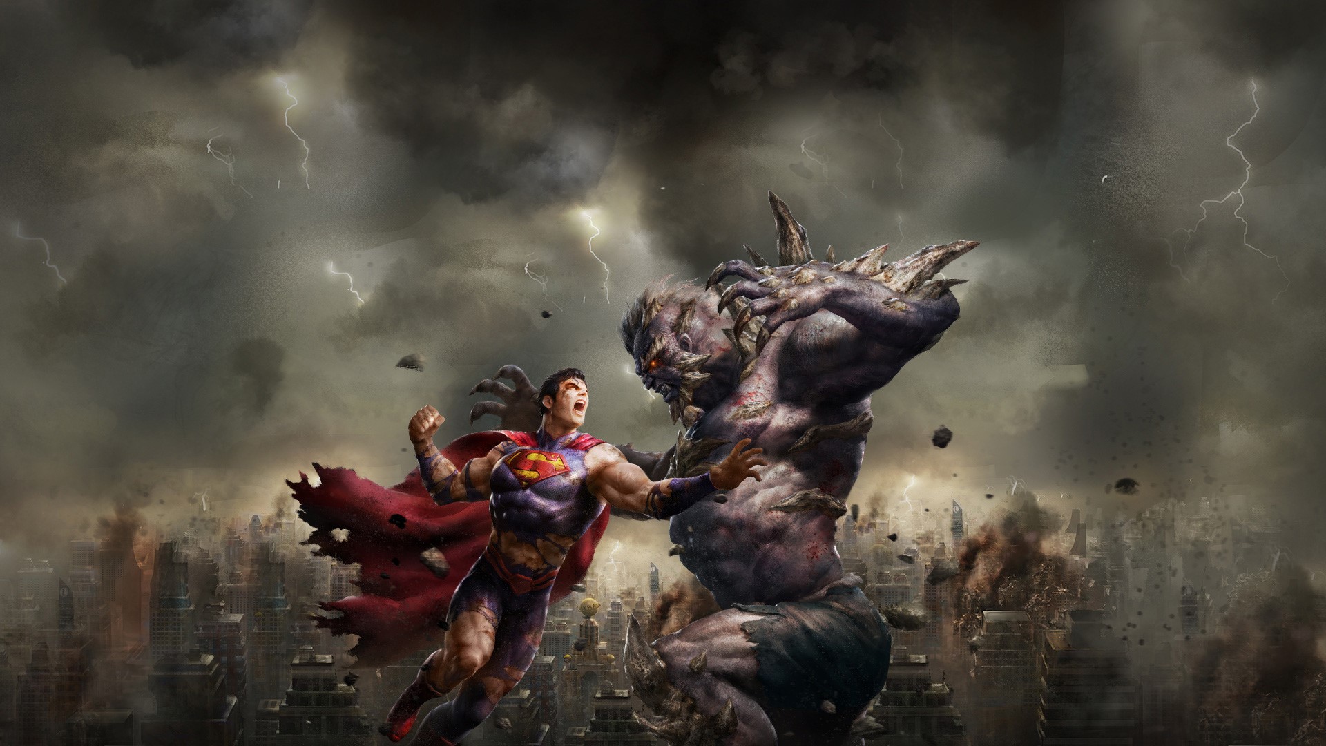 superman, artwork, hd, superheroes, digital art, HD Wallpaper