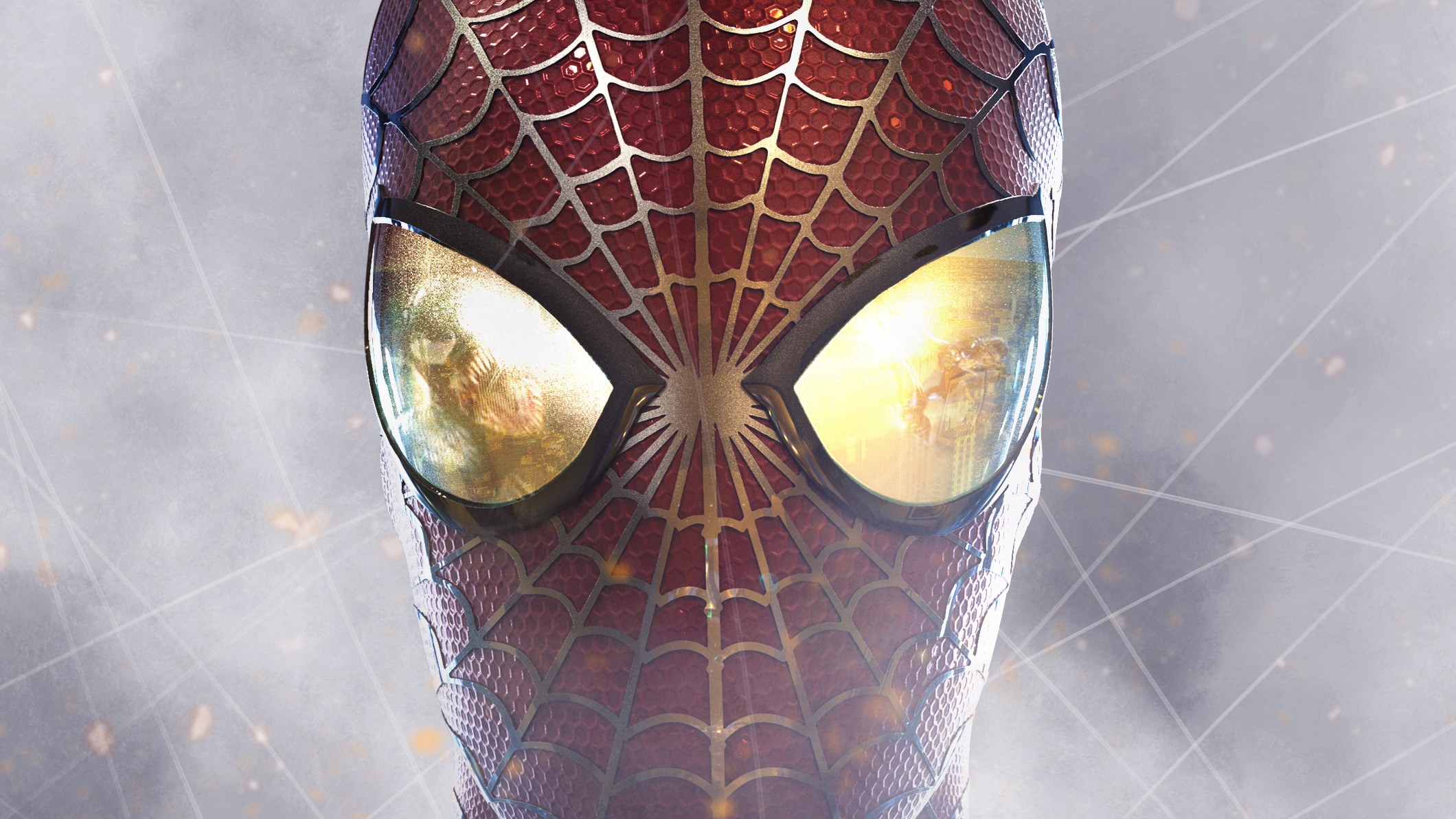 spiderman, closeup, digital art, superheroes, hd, artist, digital art, deviantart, HD Wallpaper