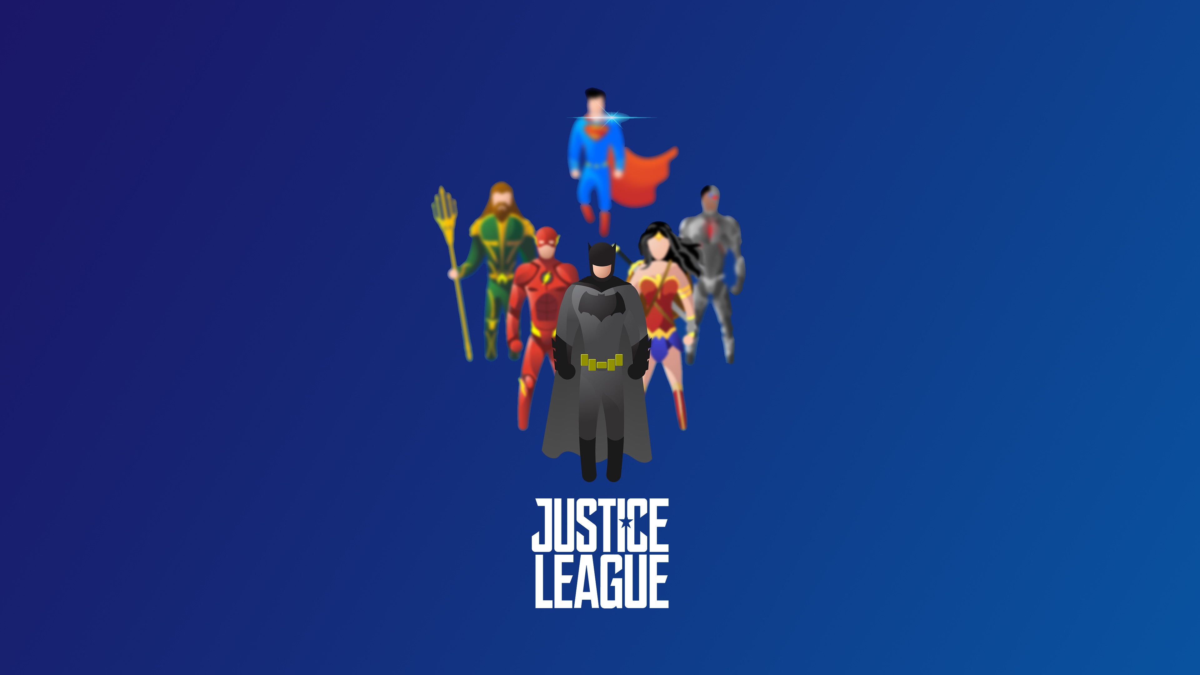 justice league, batman, superman, wonder woman, cyborg, aquaman, illustration, artwork, artist, digital art, hd, 4k, behance, HD Wallpaper