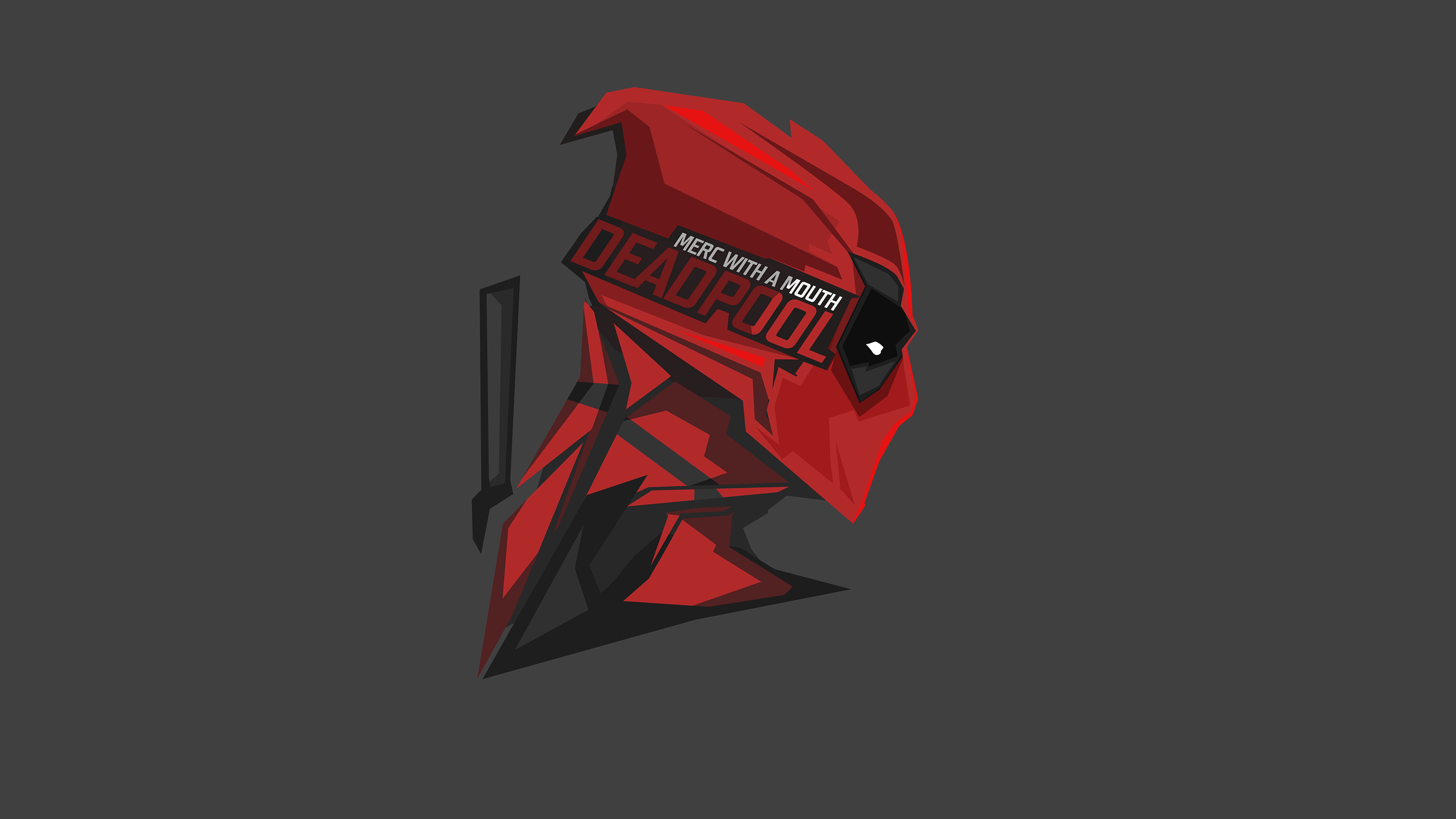 deadpool, artwork, hd, artist, digital art, superheroes, artstation, minimalism, 4k, 5k, 8k, HD Wallpaper