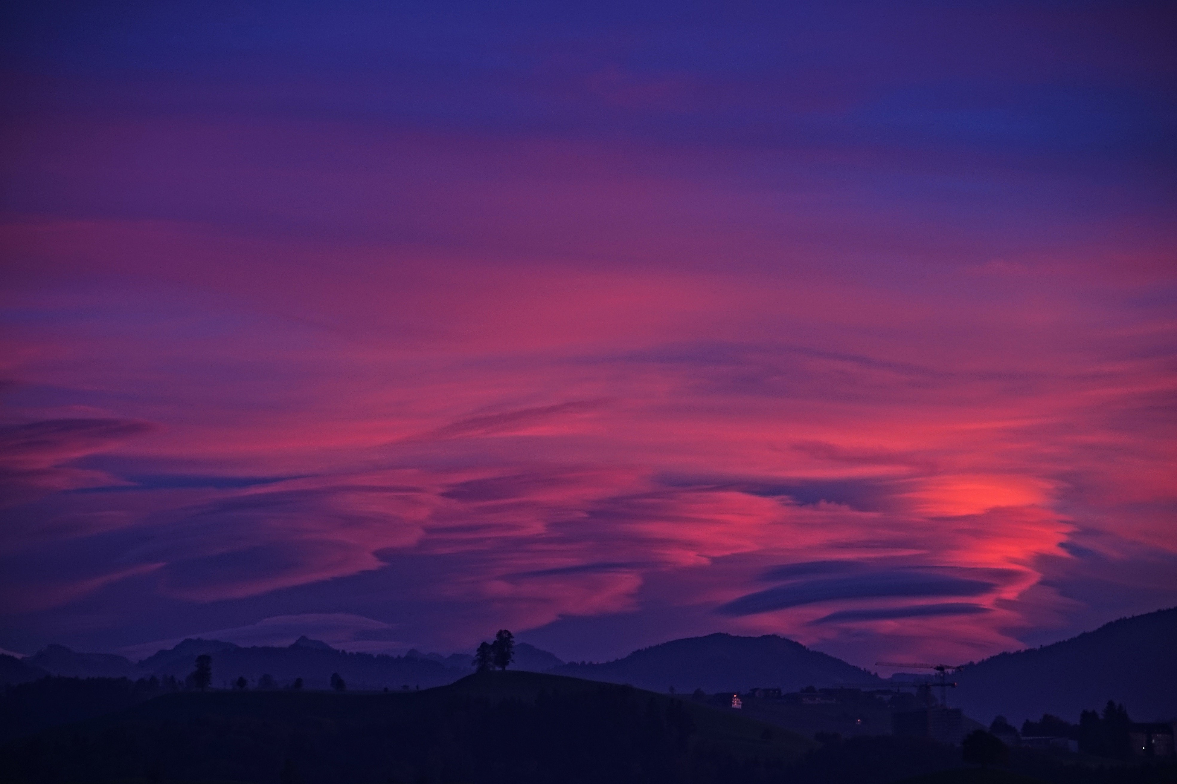 pink, clouds, nature, hd, 4k, HD Wallpaper