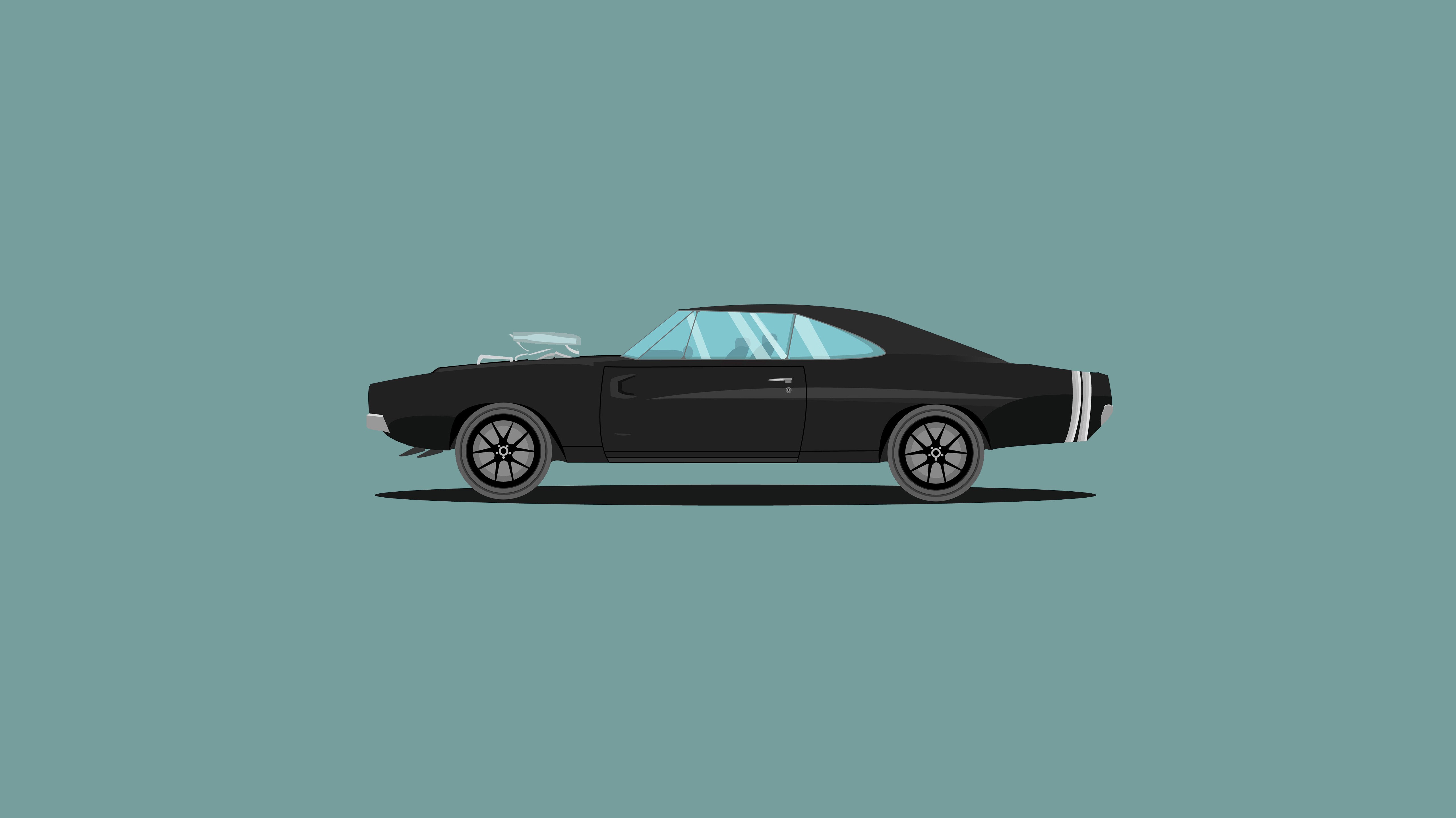 dodge charger, cars, hd, 4k, 5k, artwork, HD Wallpaper