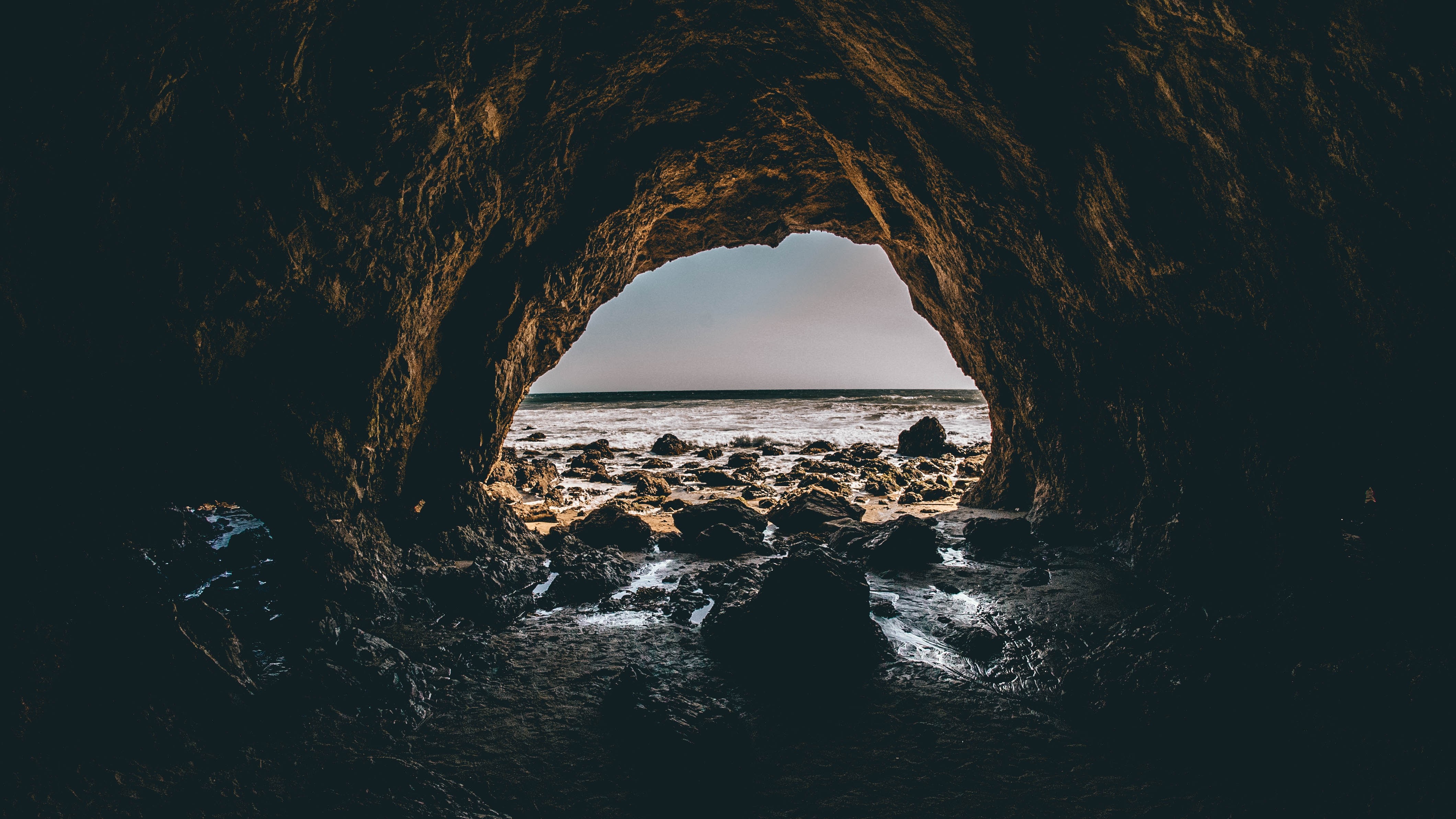 cave, nature, hd, 4k, HD Wallpaper