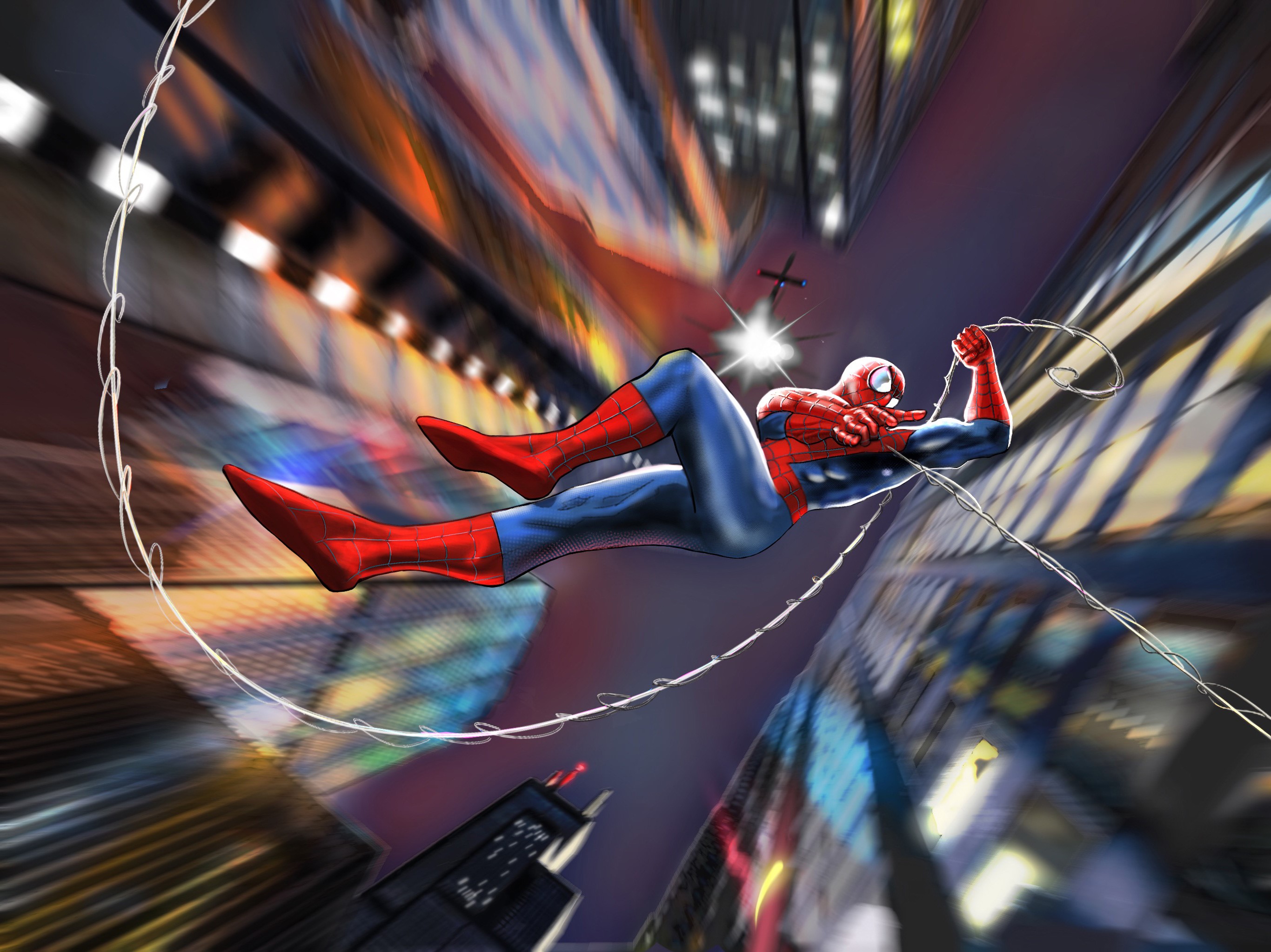 spiderman, hd, superheroes, artwork, artist, deviantart, digital art, HD Wallpaper