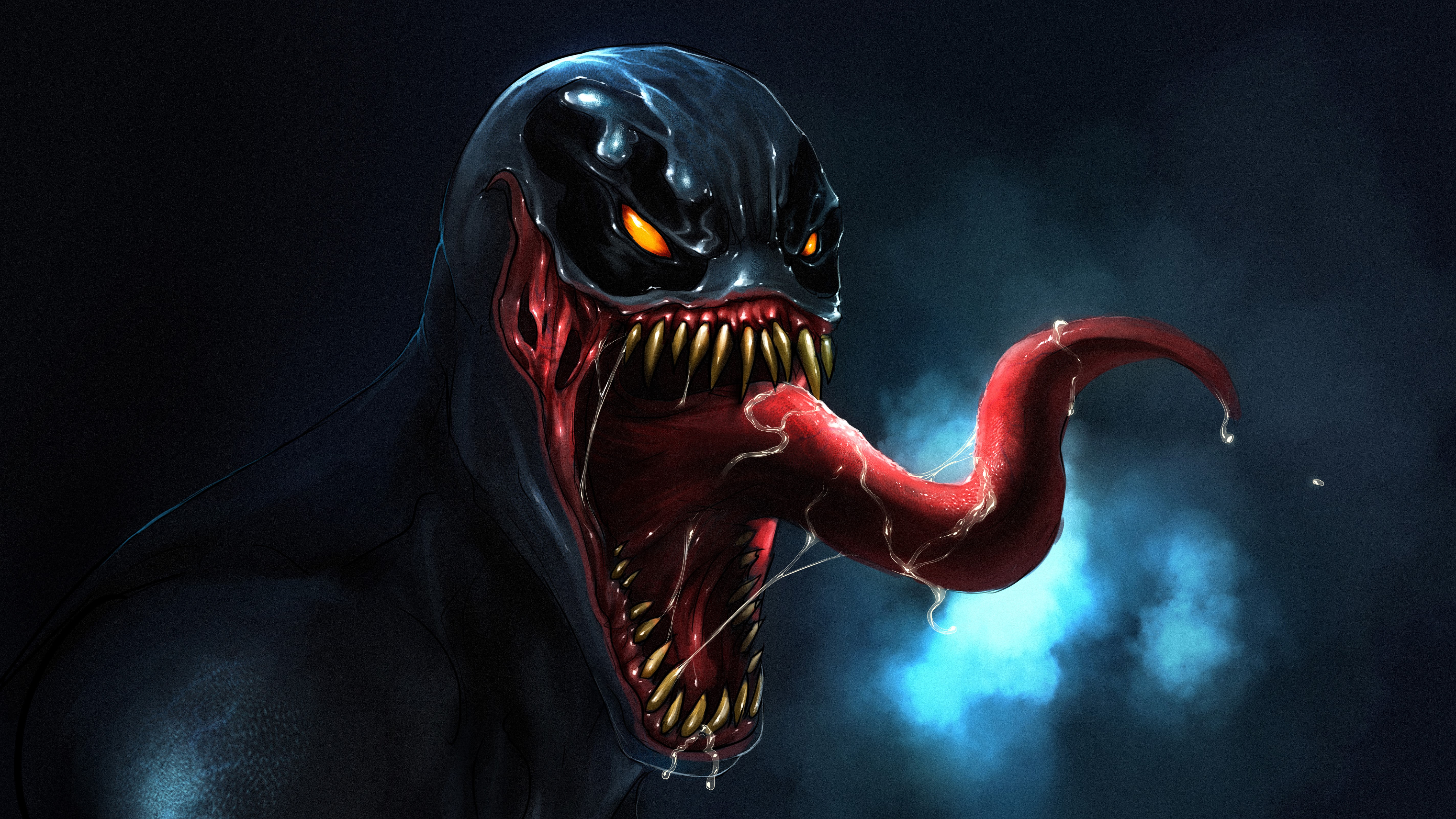 venom movie, venom, hd, 4k, 5k, artwork, supervillain, digital art, artwork, art, HD Wallpaper