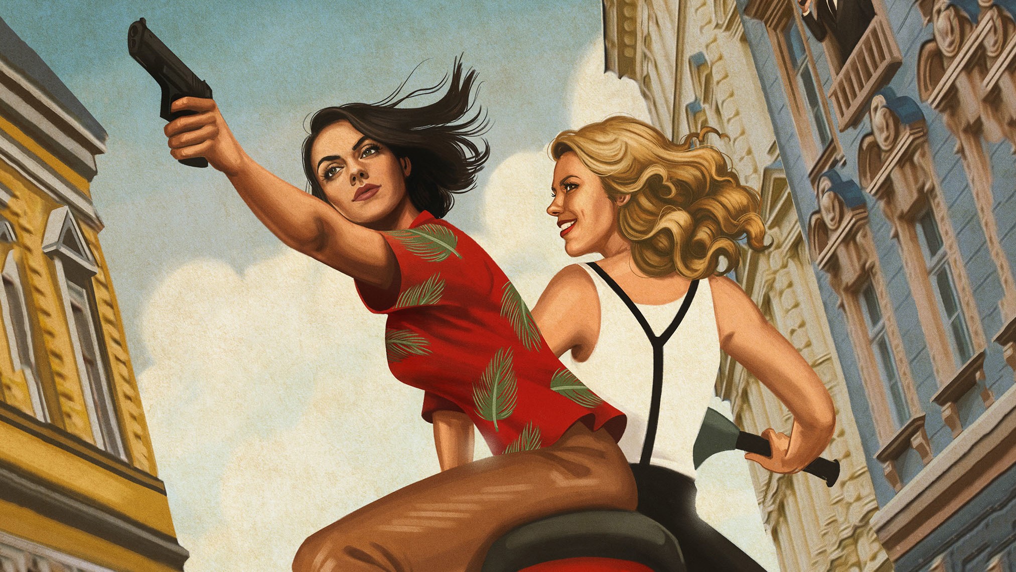 the spy who dumped me, 2018 movies, movies, hd, artwork, mila kunis, kate mckinnon, HD Wallpaper