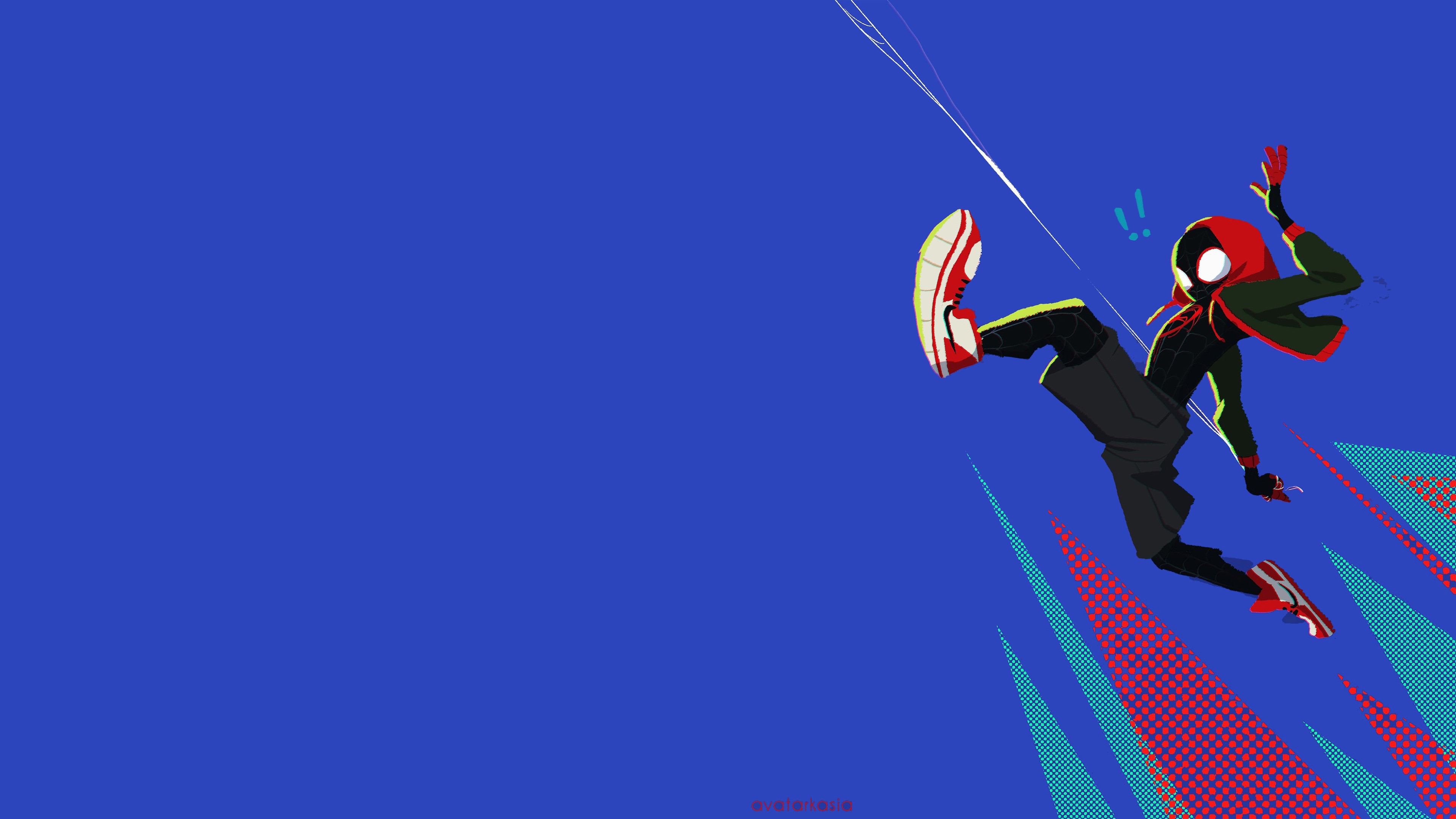 spiderman into the spider verse, 2018 movies, 4k, movies, spiderman, animated movies, hd, artist, artwork, artstation, HD Wallpaper