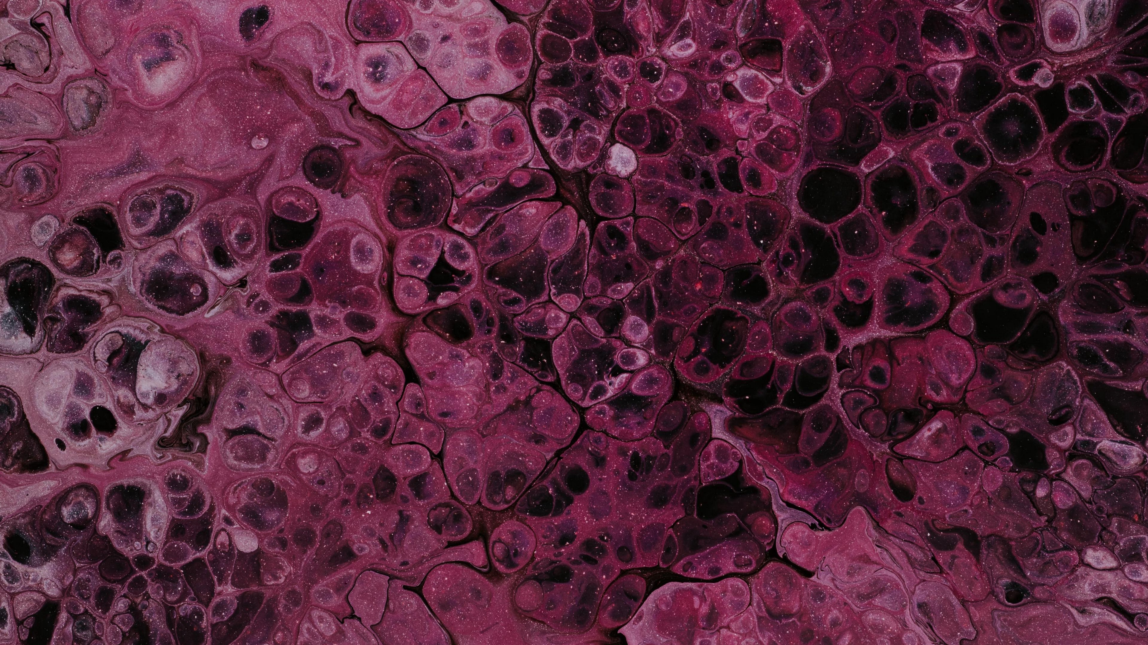 stains, bubbles, liquid, texture, macro, 4k, HD Wallpaper