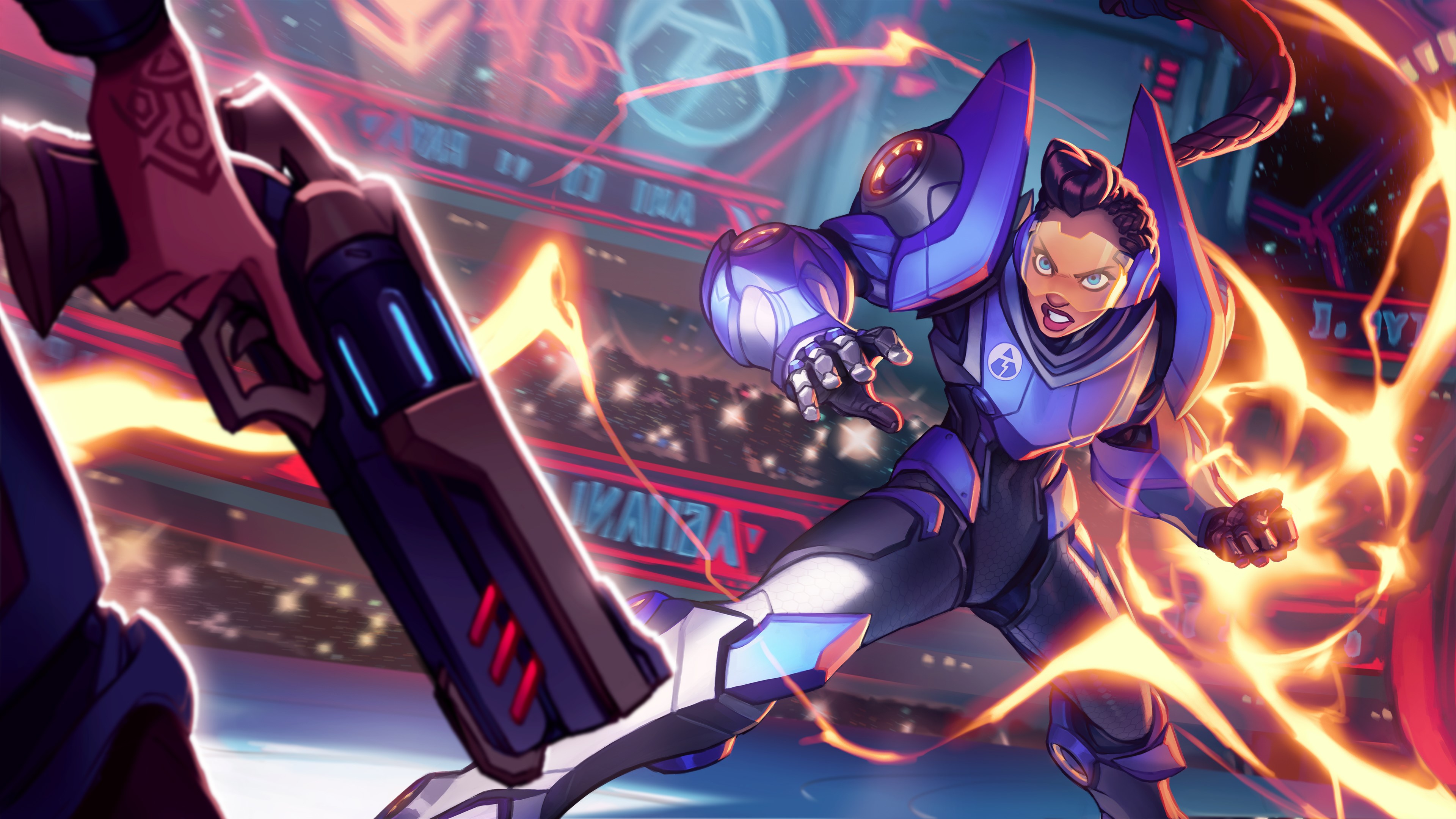 icons combat arena, 2018 games, games, hd, 4k, deviantart, HD Wallpaper