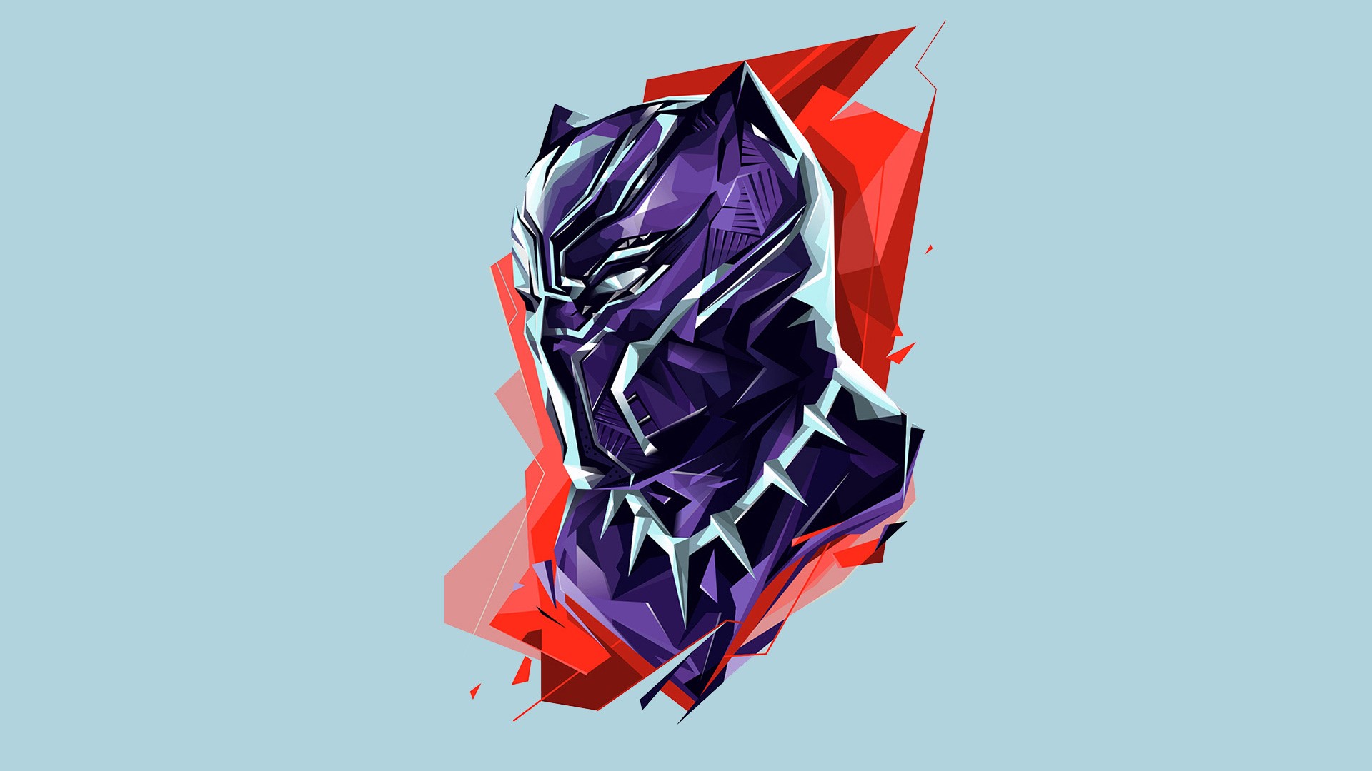 black panther, marvel, hd, artwork, artist, digital art, superheroes, behance, HD Wallpaper
