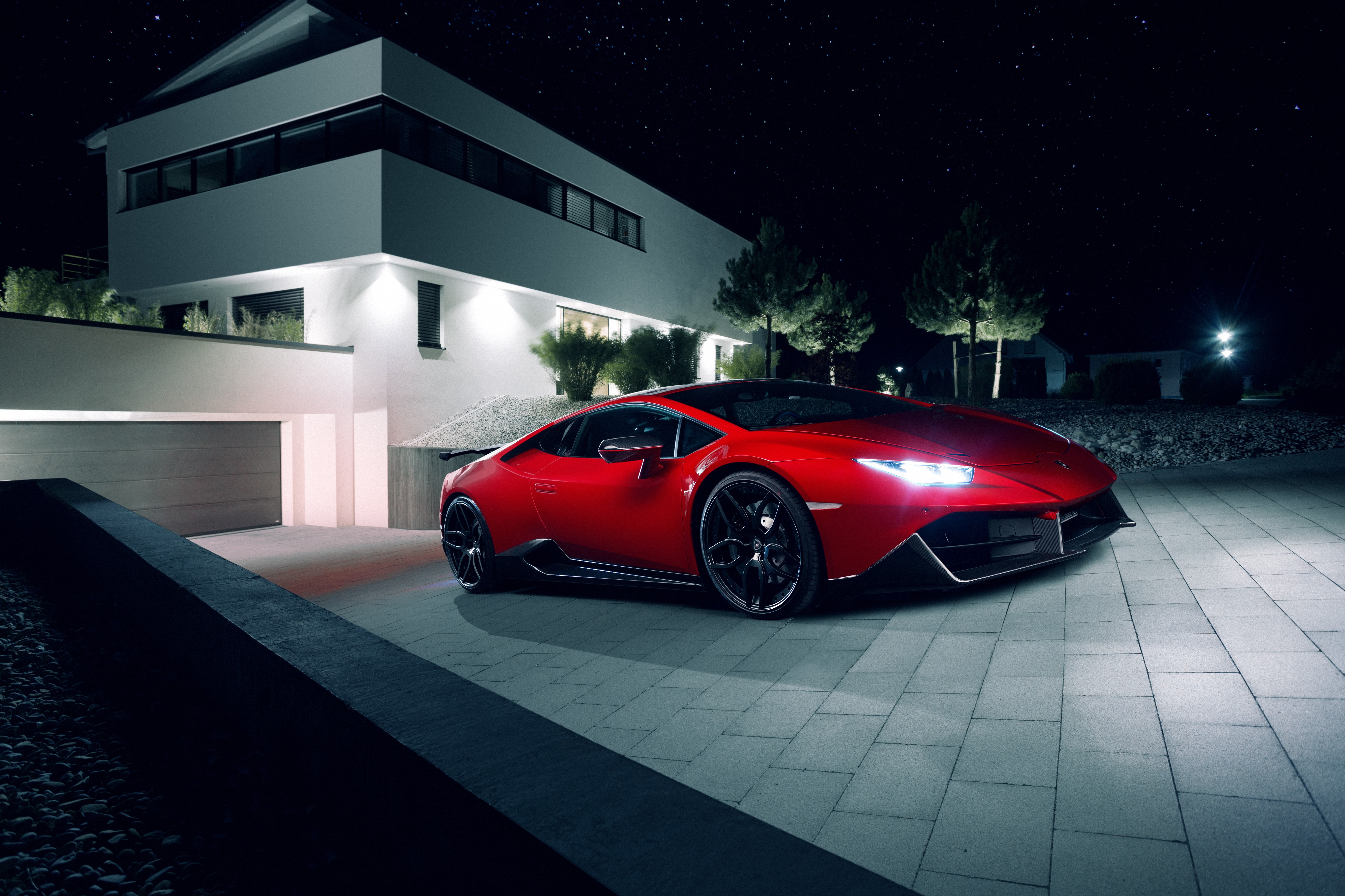 lamborghini huracan, lamborghini, cars, 4k, hd, 5k, novitec, HD Wallpaper