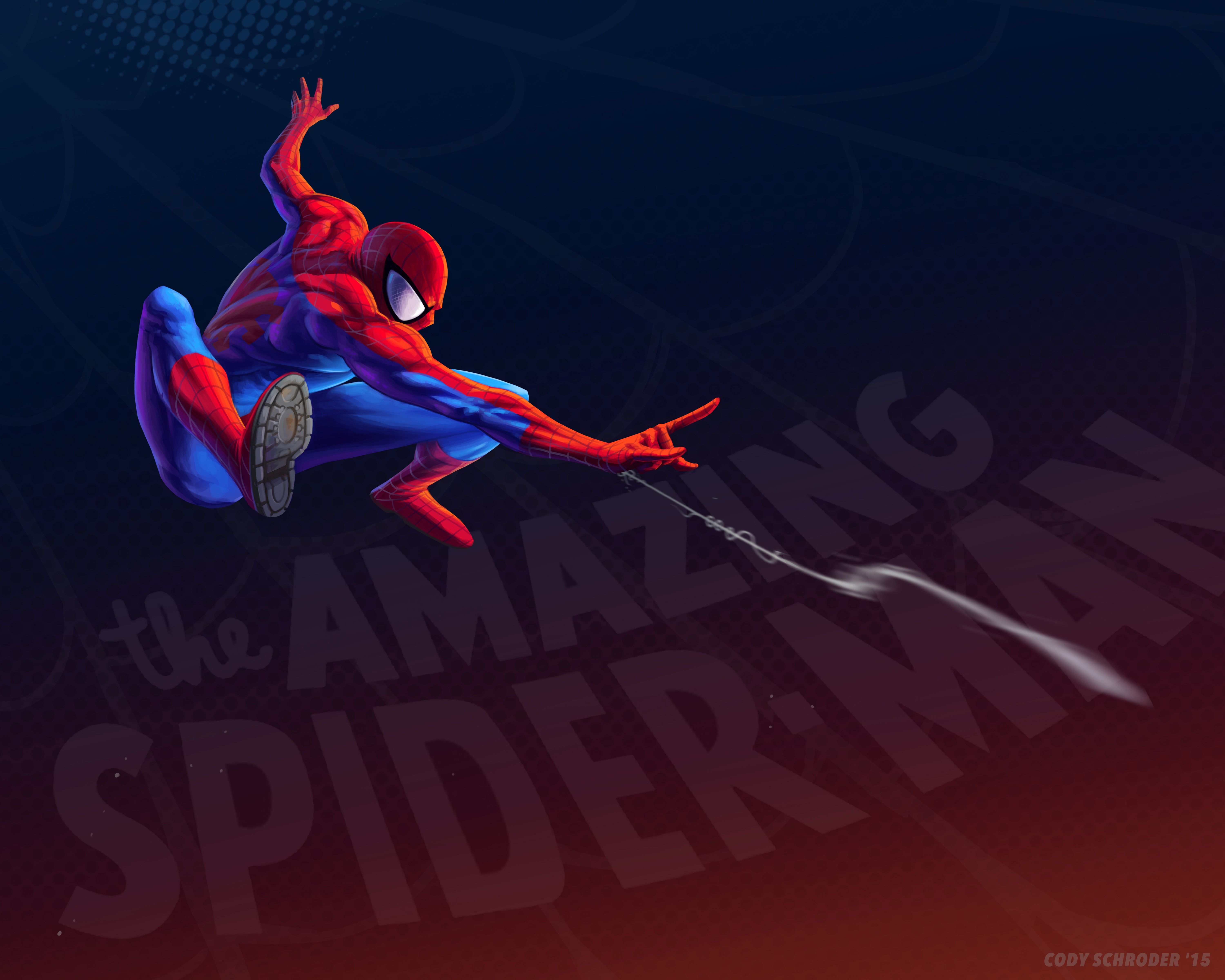 spiderman, artwork, 4k, hd, artist, digital art, superheroes, 5k, HD Wallpaper