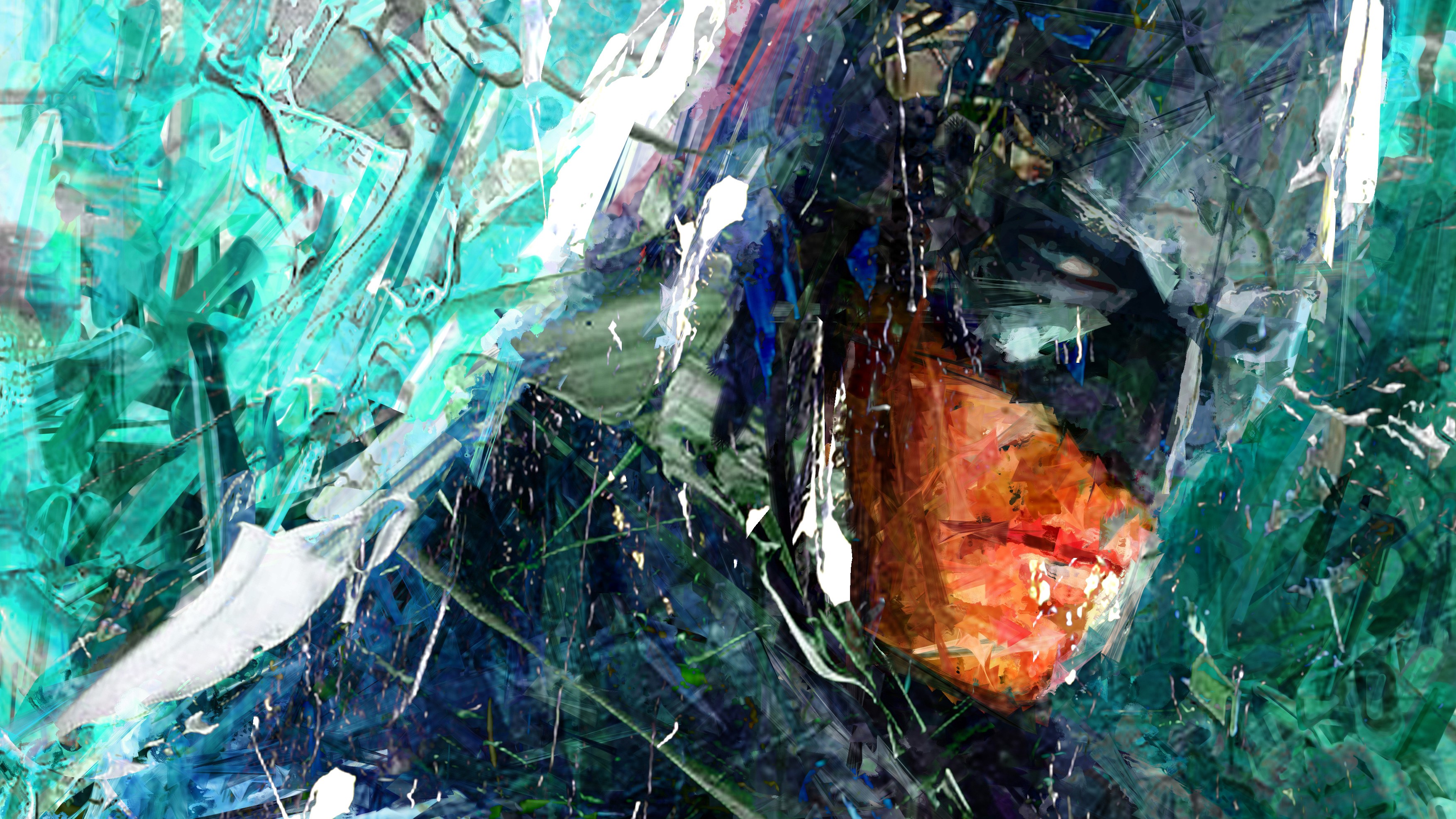 batman, hd, 4k, artwork, portrait, superheroes, digital art, HD Wallpaper