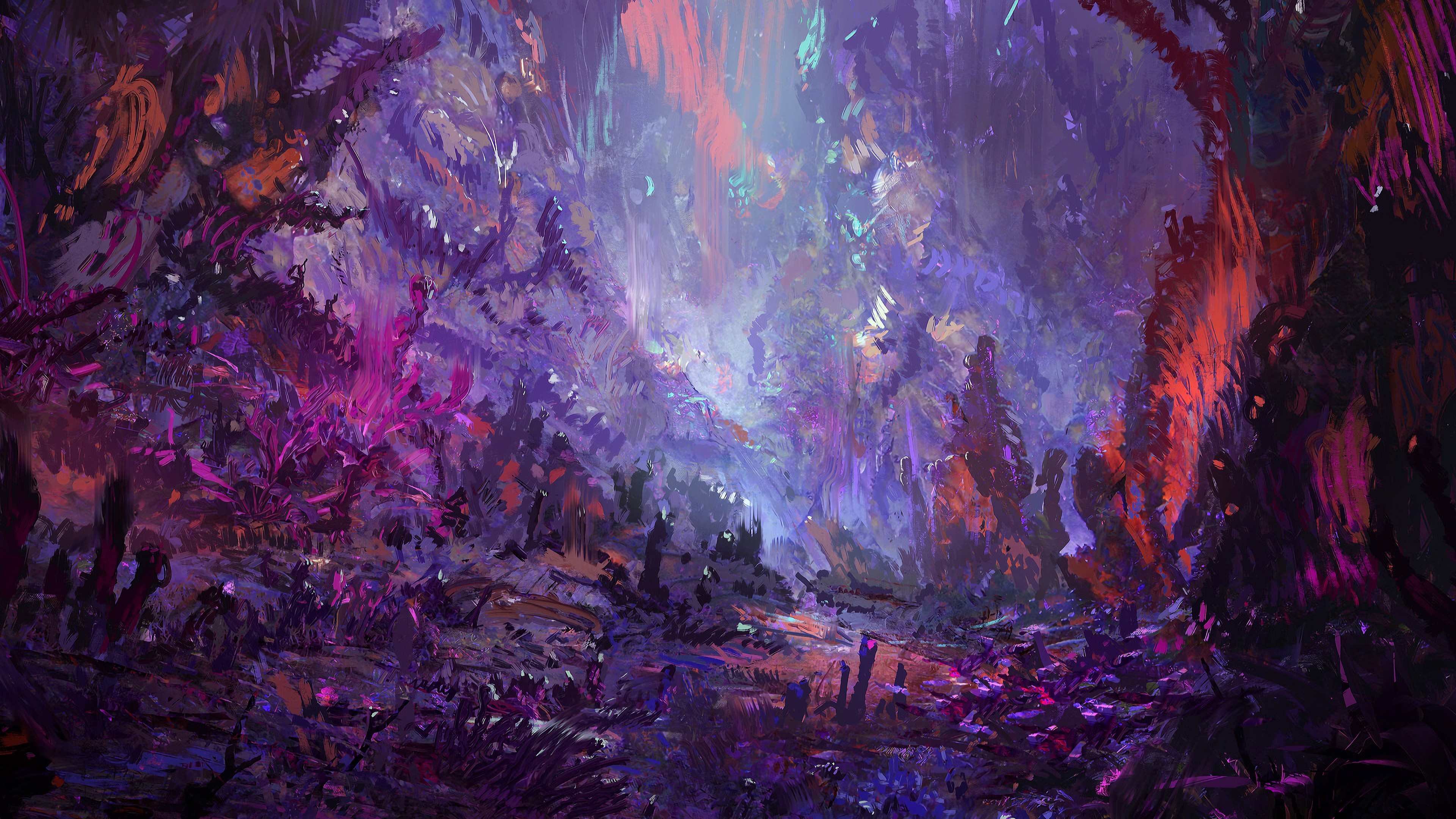 digital art, artist, science fiction, artwork, cyberpunk, illustration, hd, artstation, HD Wallpaper