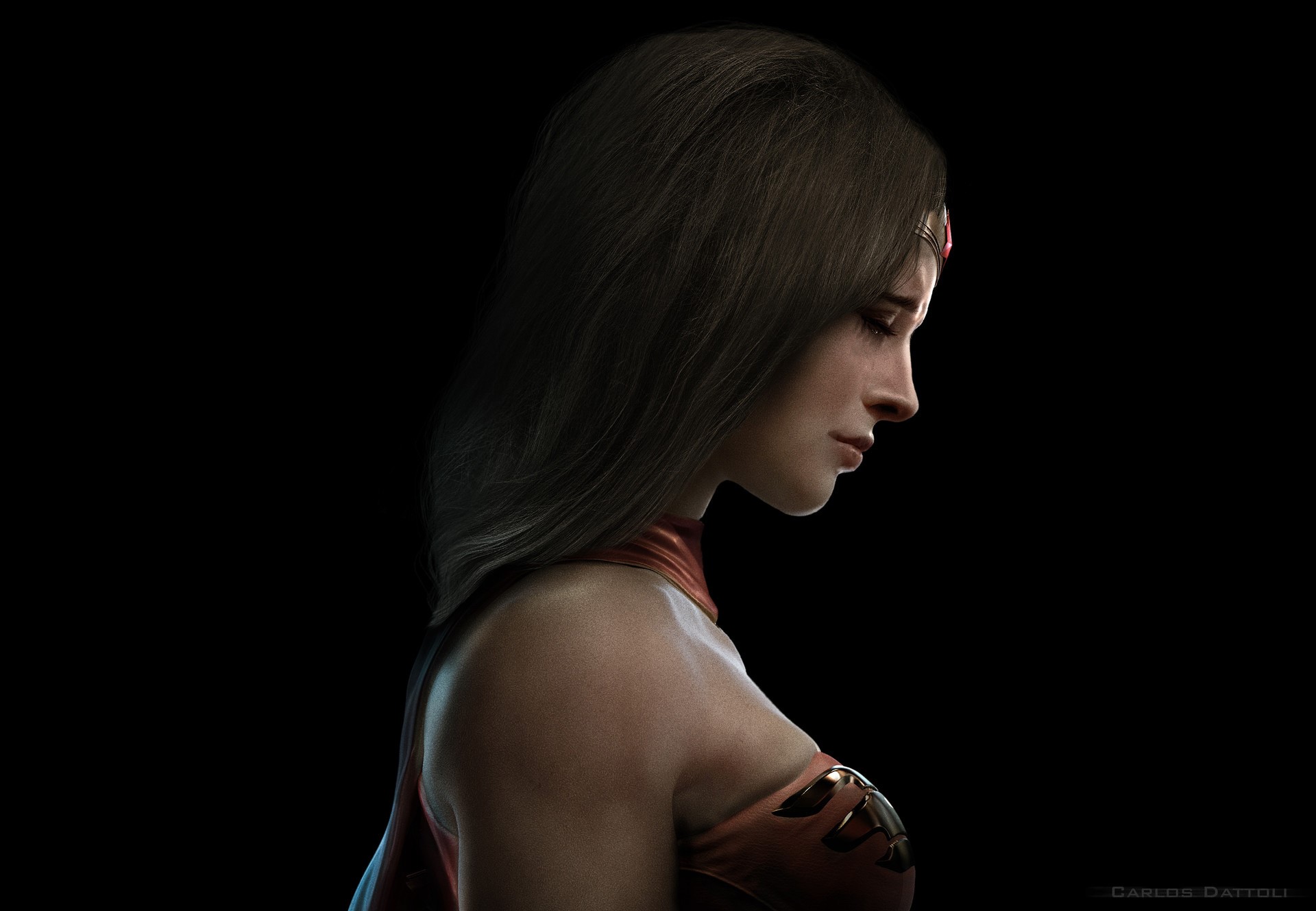 wonder woman, hd, digital art, artwork, artist, artstation, superheroes, HD Wallpaper