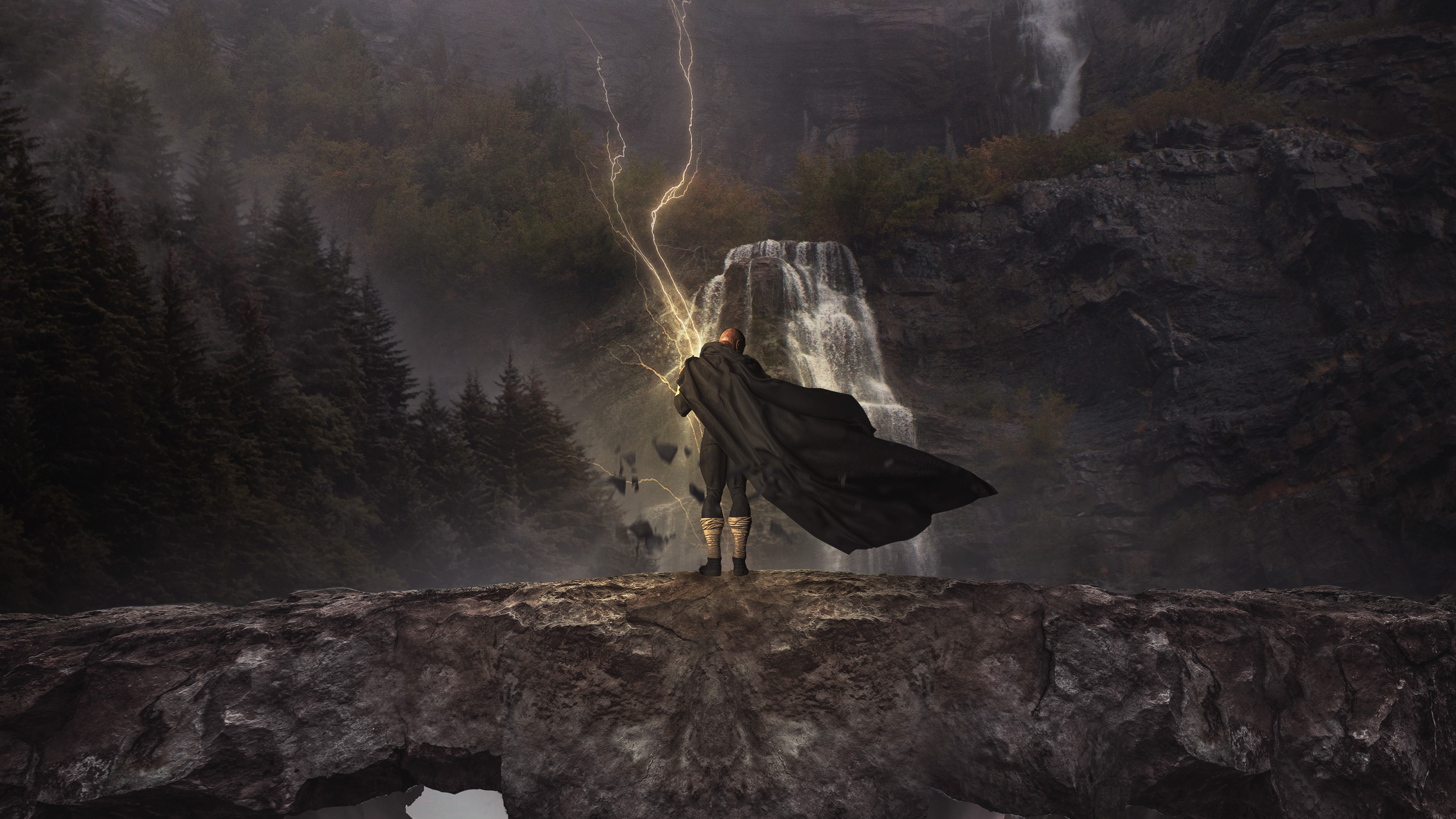 black adam, hd, 4k, superheroes, artwork, artist, digital art, deviantart, HD Wallpaper