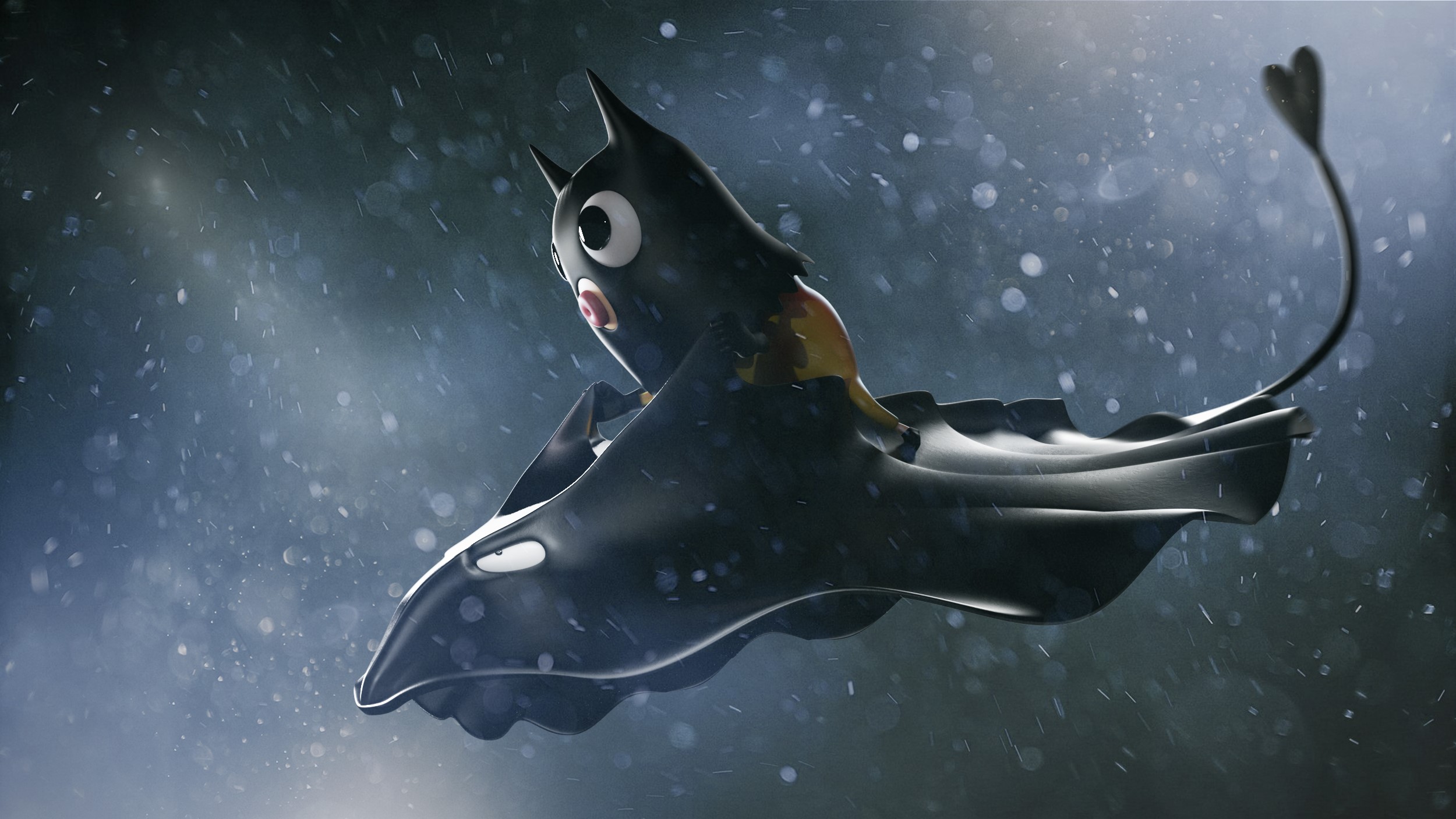 batman, hd, artwork, dragon, digital art, superheroes, artist, HD Wallpaper