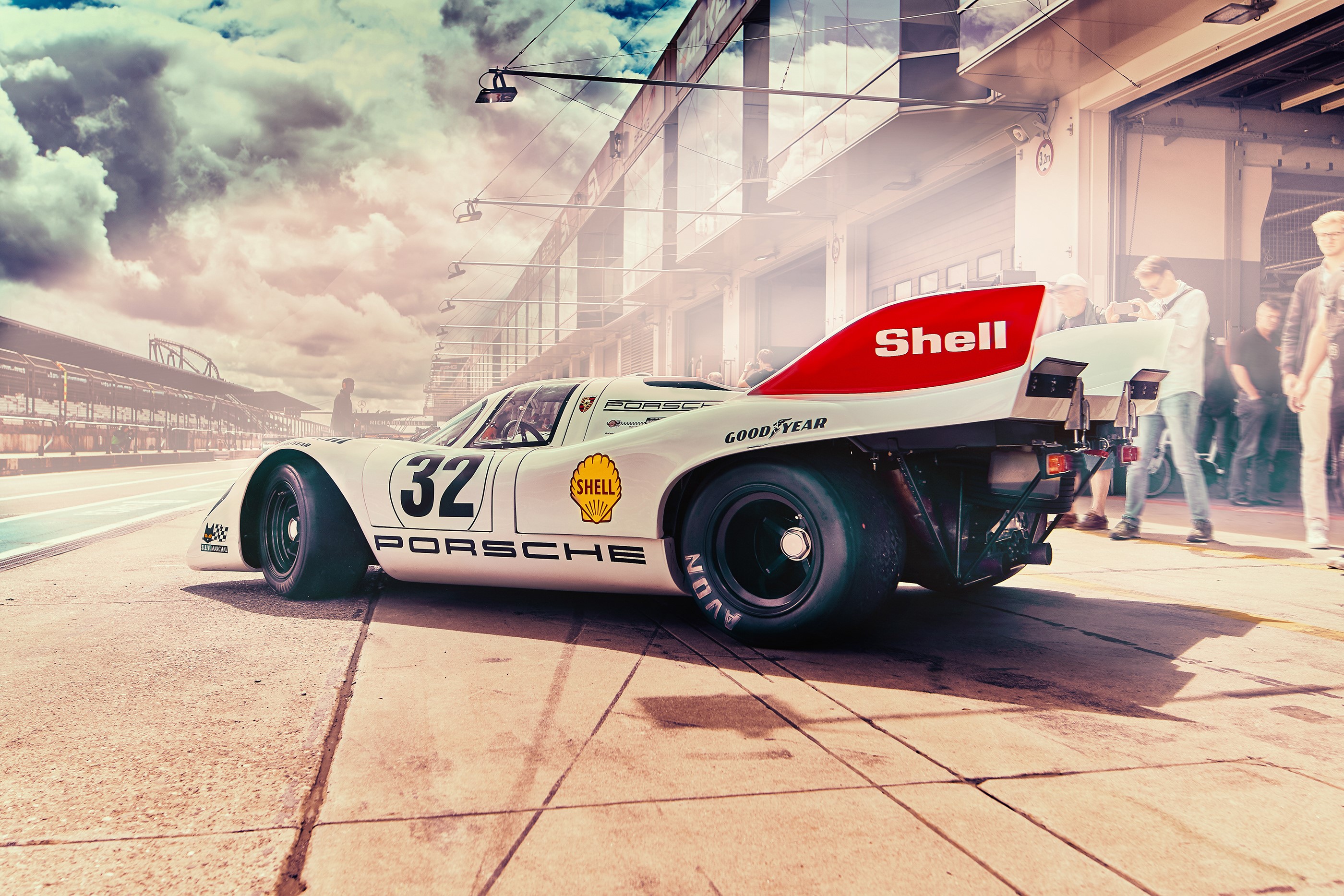 porsche 917k, porsche, racing cars, cars, hd, behance, HD Wallpaper