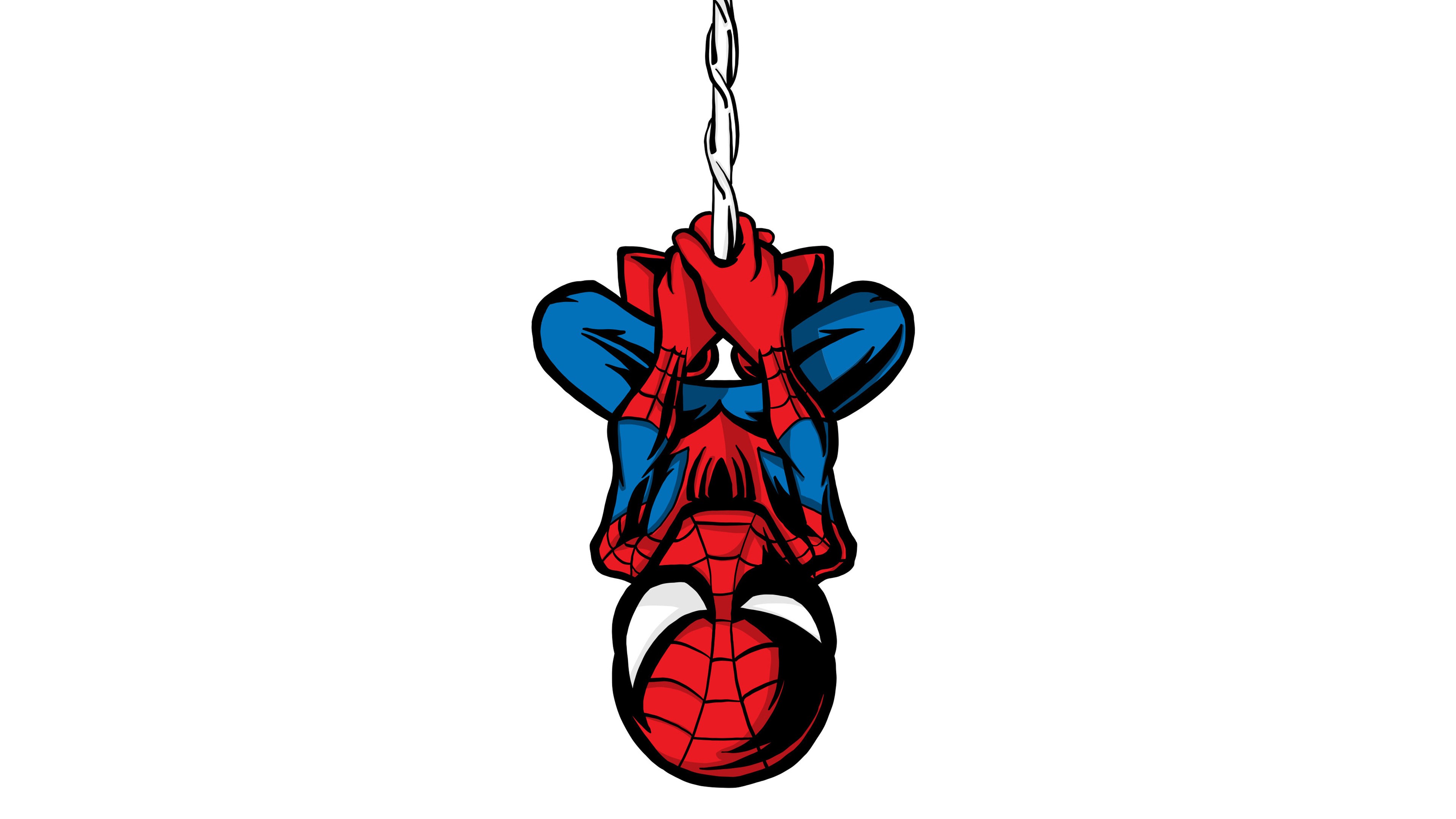 spiderman, superheroes, illustration, digital art, hd, 4k, behance, HD Wallpaper
