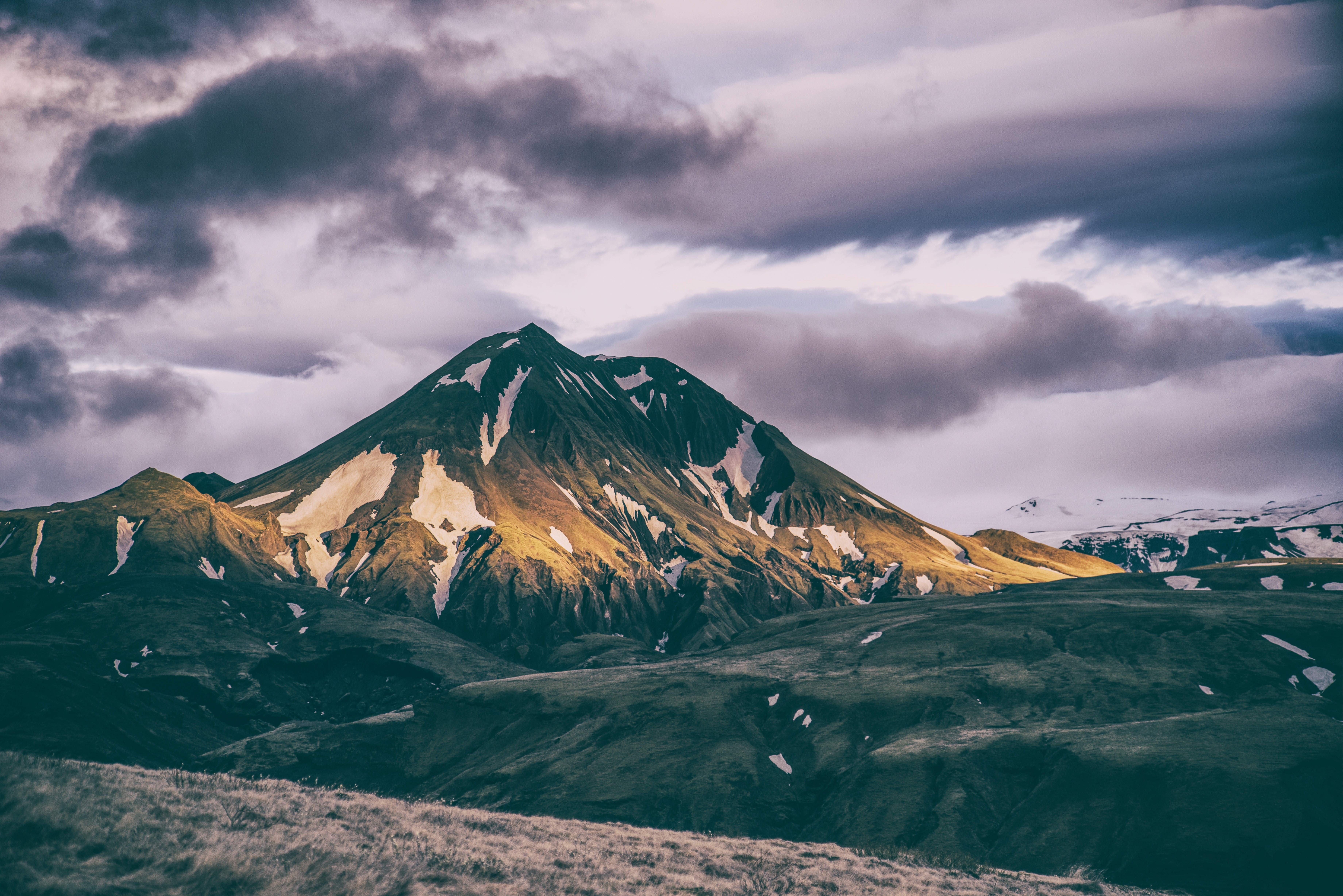 mountains, landscape, horizon, nature, hd, 4k, 5k, 8k, HD Wallpaper