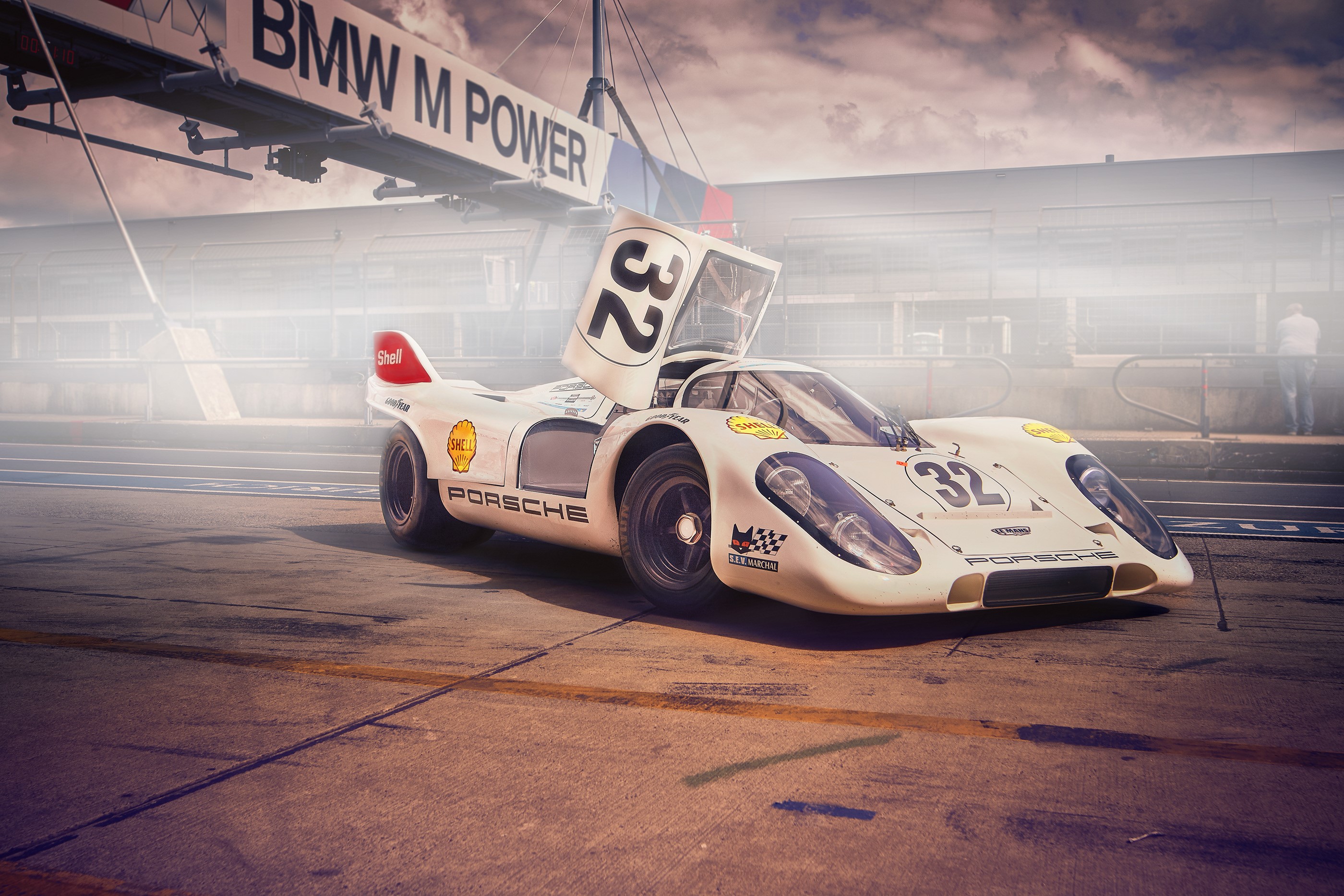 porsche 917k, porsche, racing cars, cars, hd, behance, HD Wallpaper