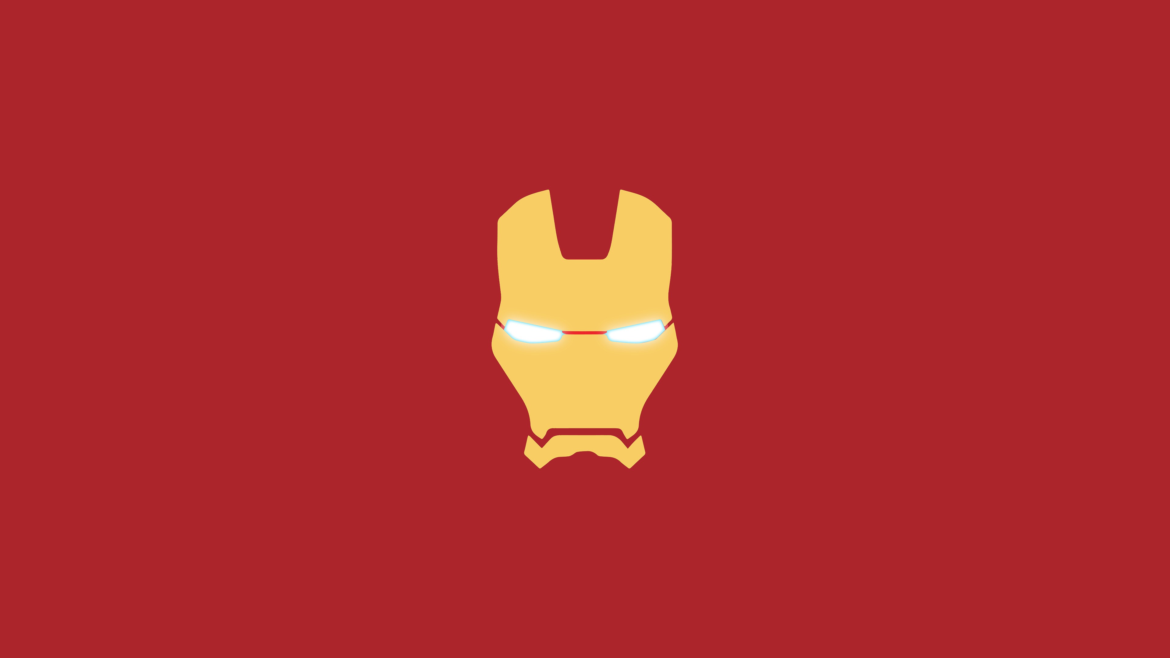 iron man, minimalism, hd, 4k, artwork, artist, digital art, behance, superheroes, HD Wallpaper