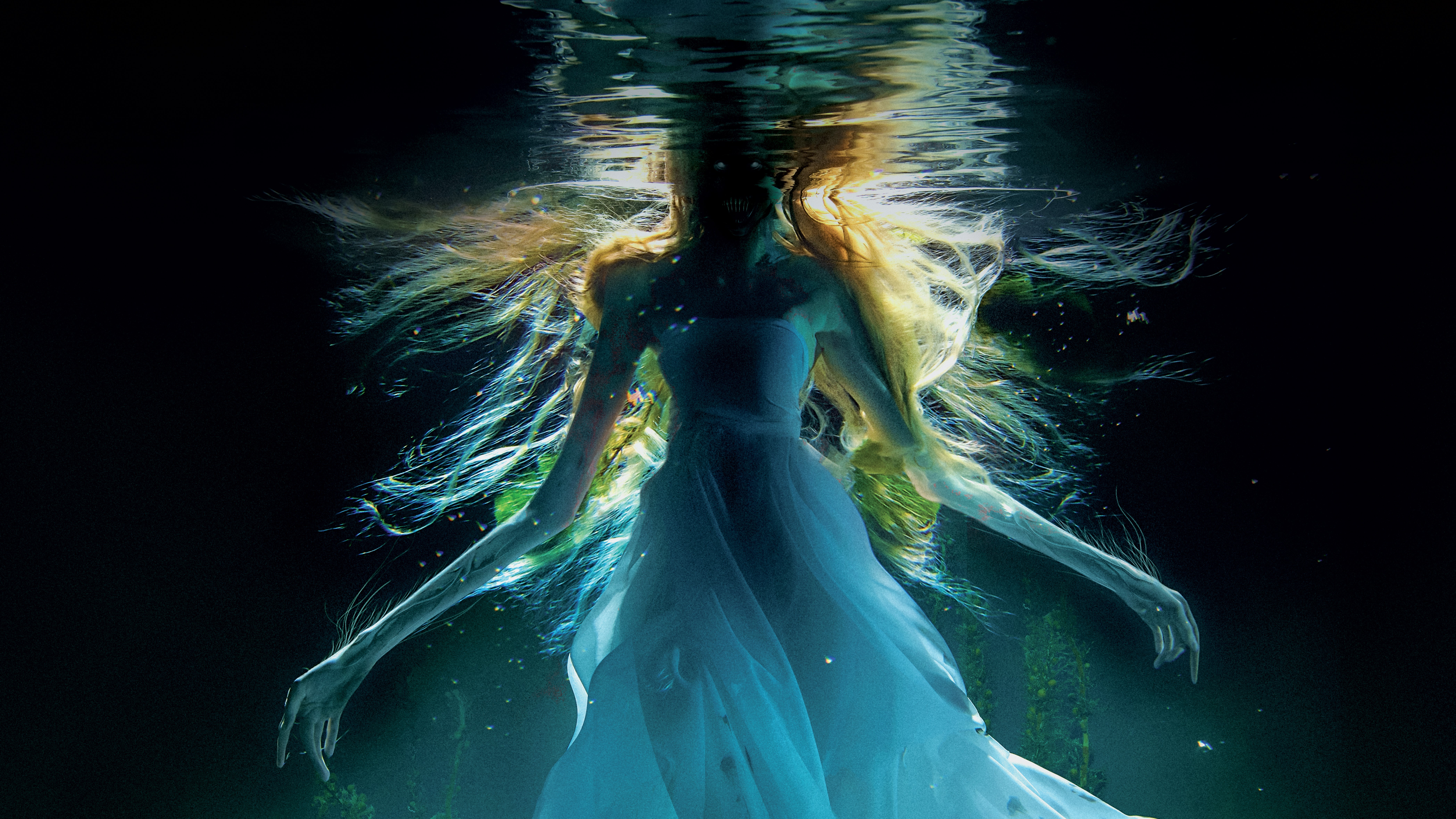 the mermaid lake of the dead, 2018 movies, movies, hd, 4k, 5k, 8k, HD Wallpaper