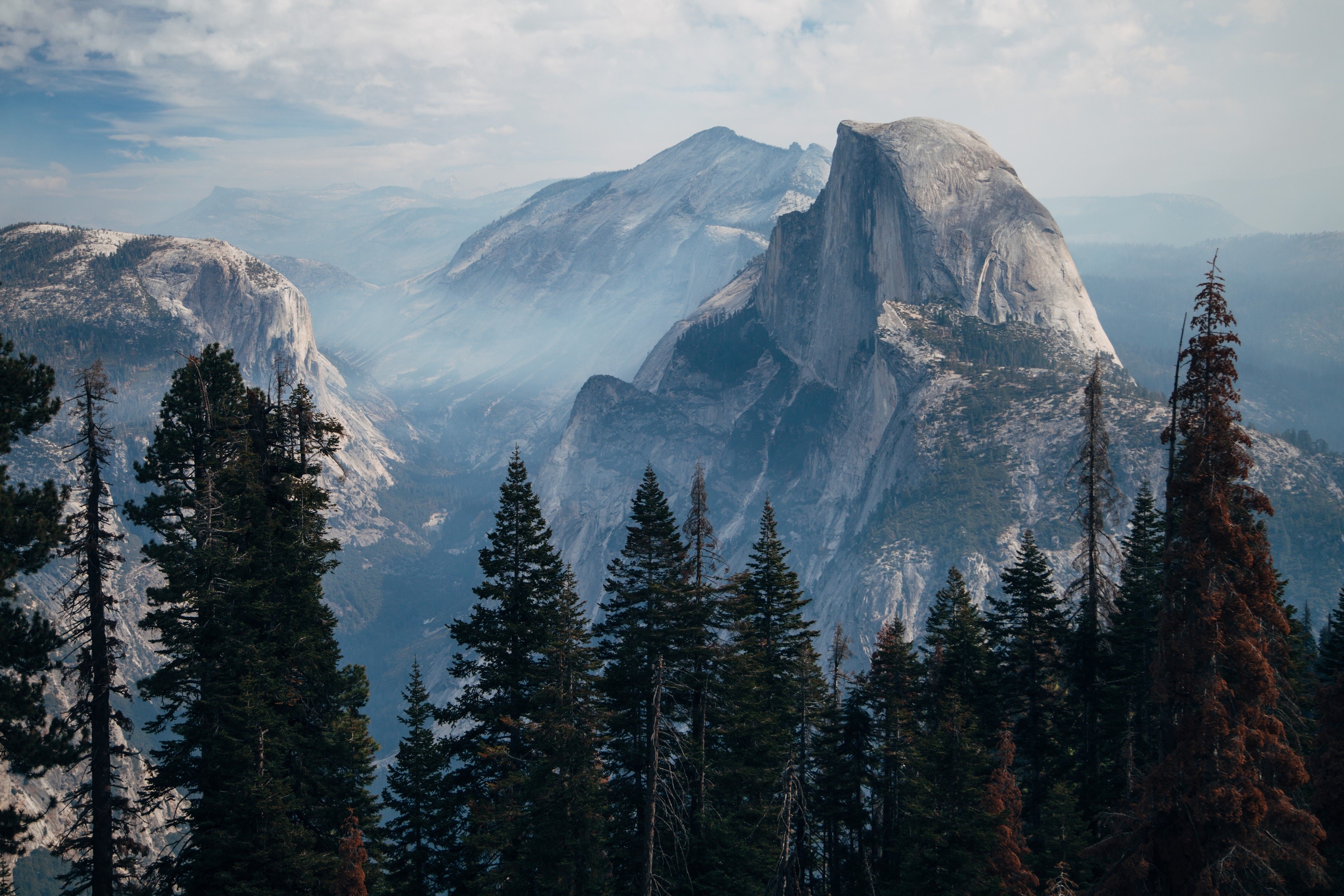 yosemite, nature, hd, mountains, valley, HD Wallpaper