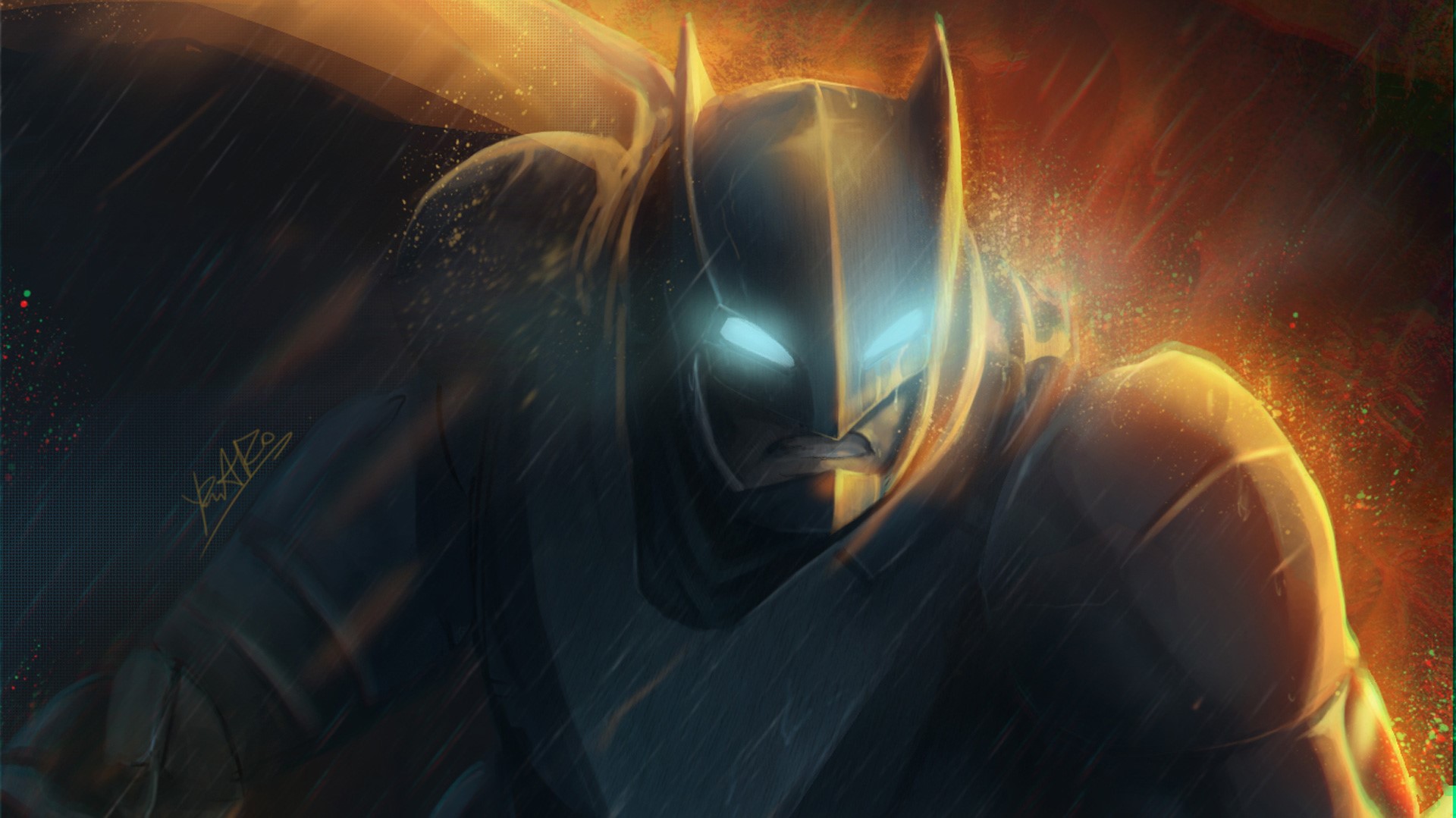 batman, artwork, artist, hd, superheroes, digital art, deviantart, HD Wallpaper