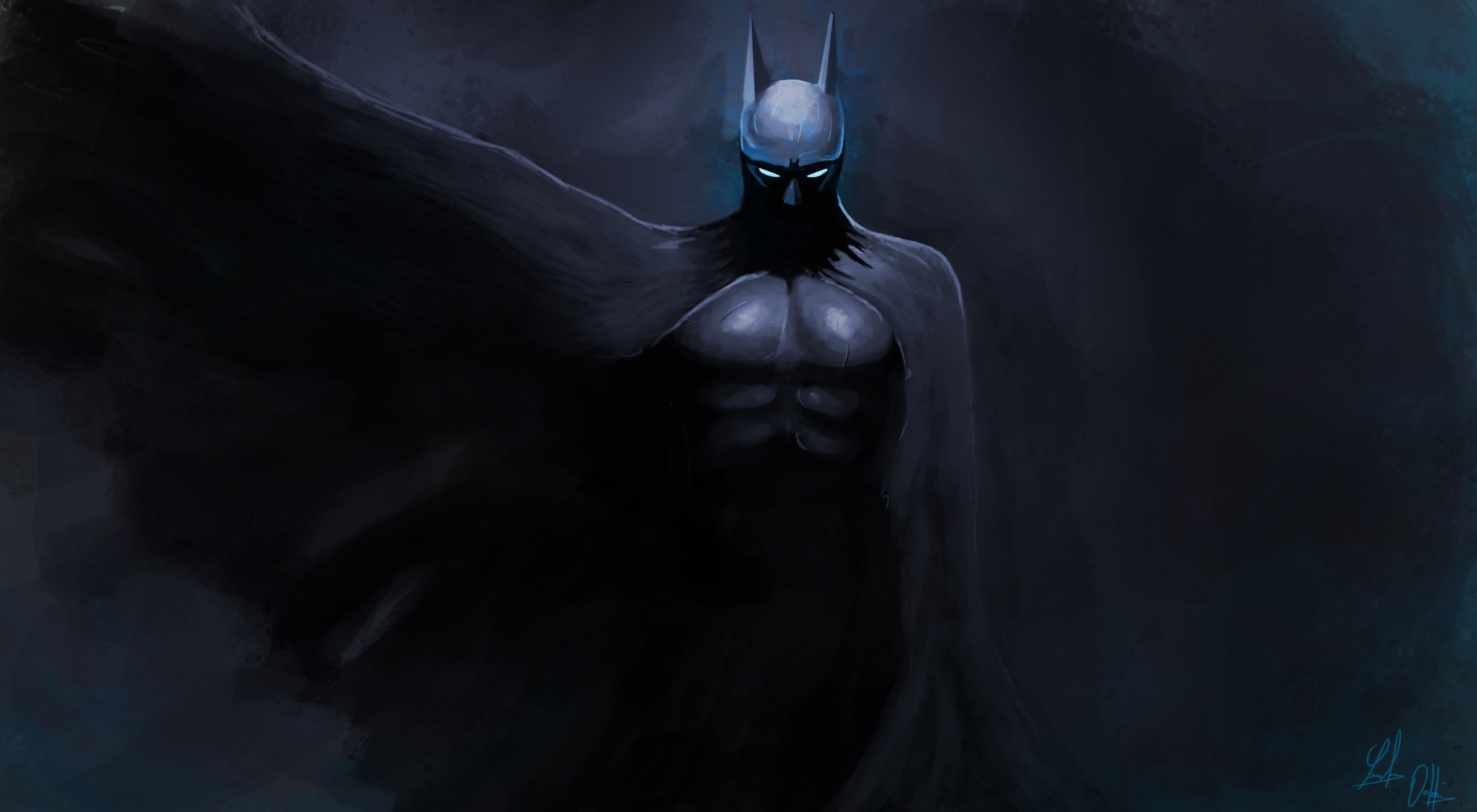 batman, hd, 4k, artwork, artist, digital art, deviantart, superheroes, HD Wallpaper