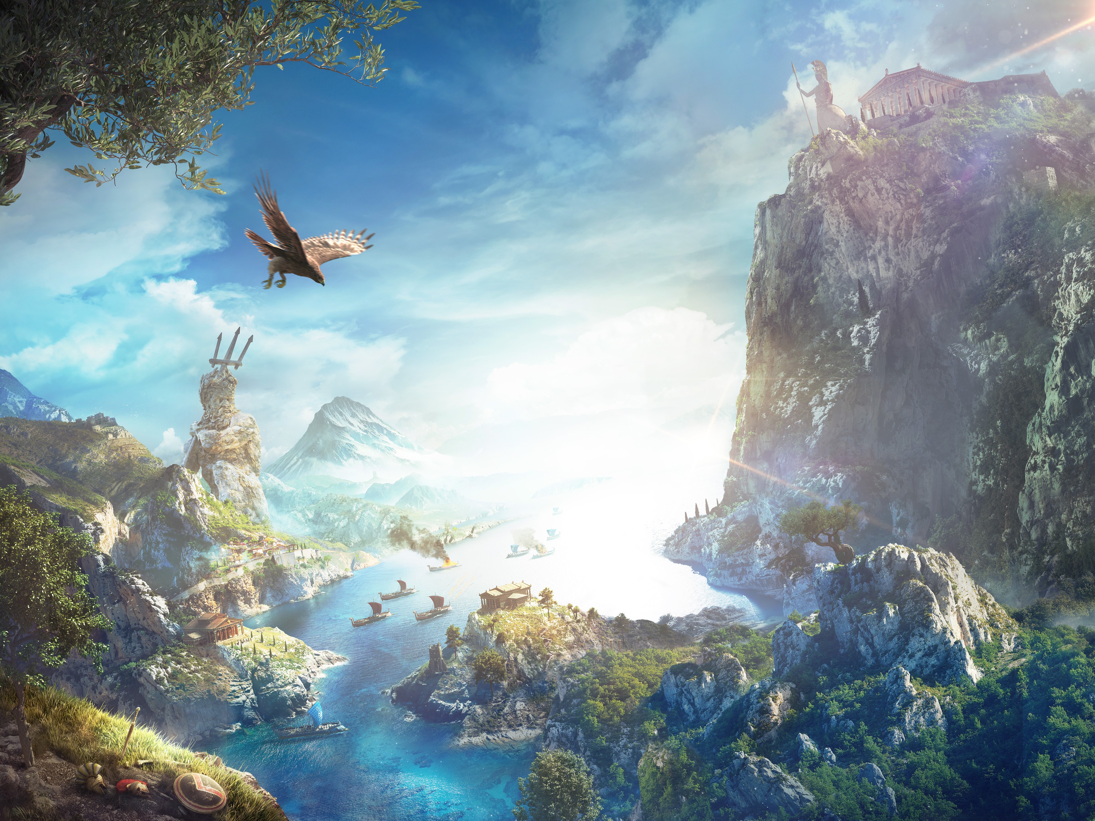 assassins creed odyssey, assassins creed, 2018 games, games, hd, 4k, HD Wallpaper