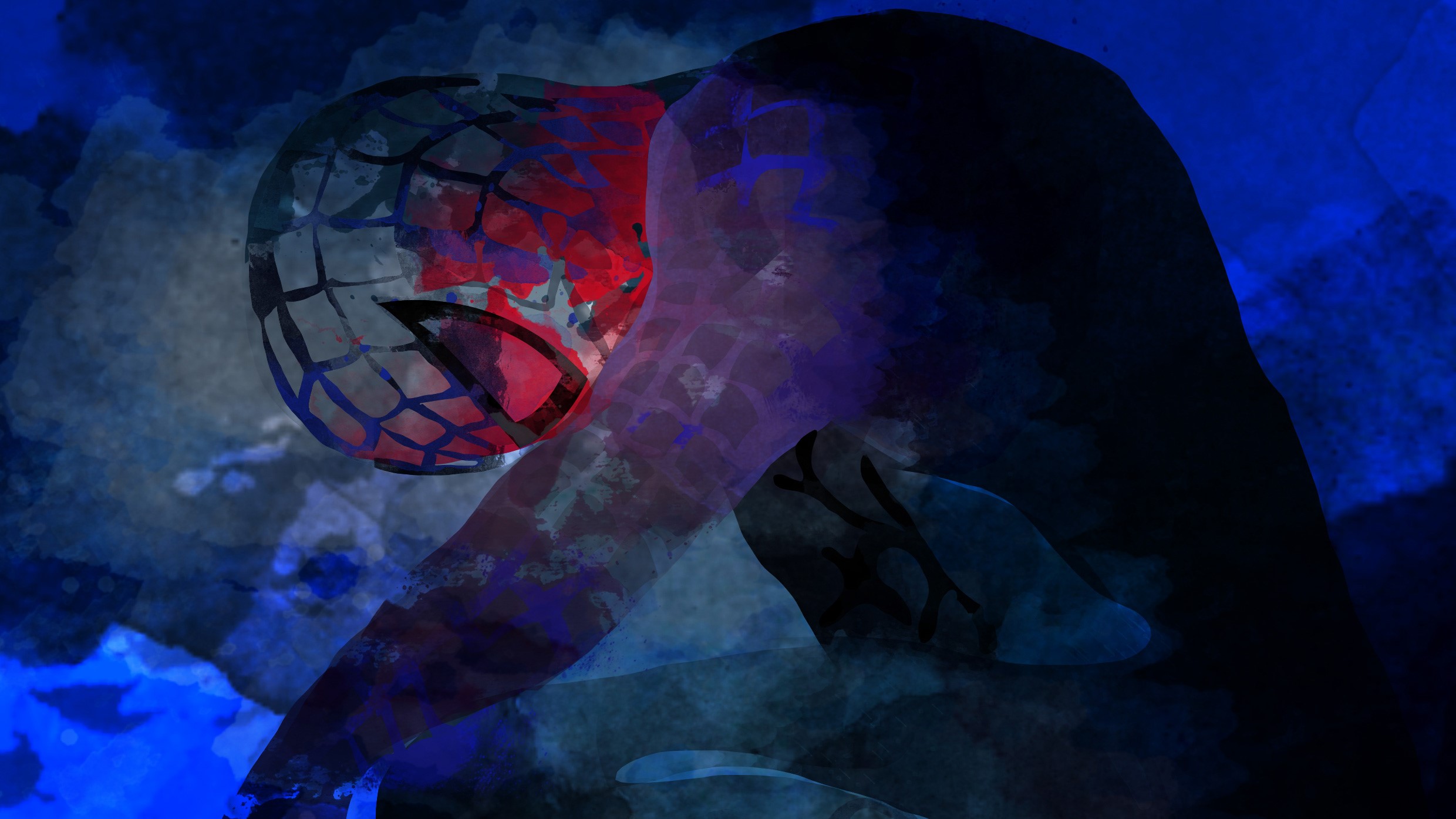 spiderman, hd, artwork, art, digital art, superheroes, HD Wallpaper