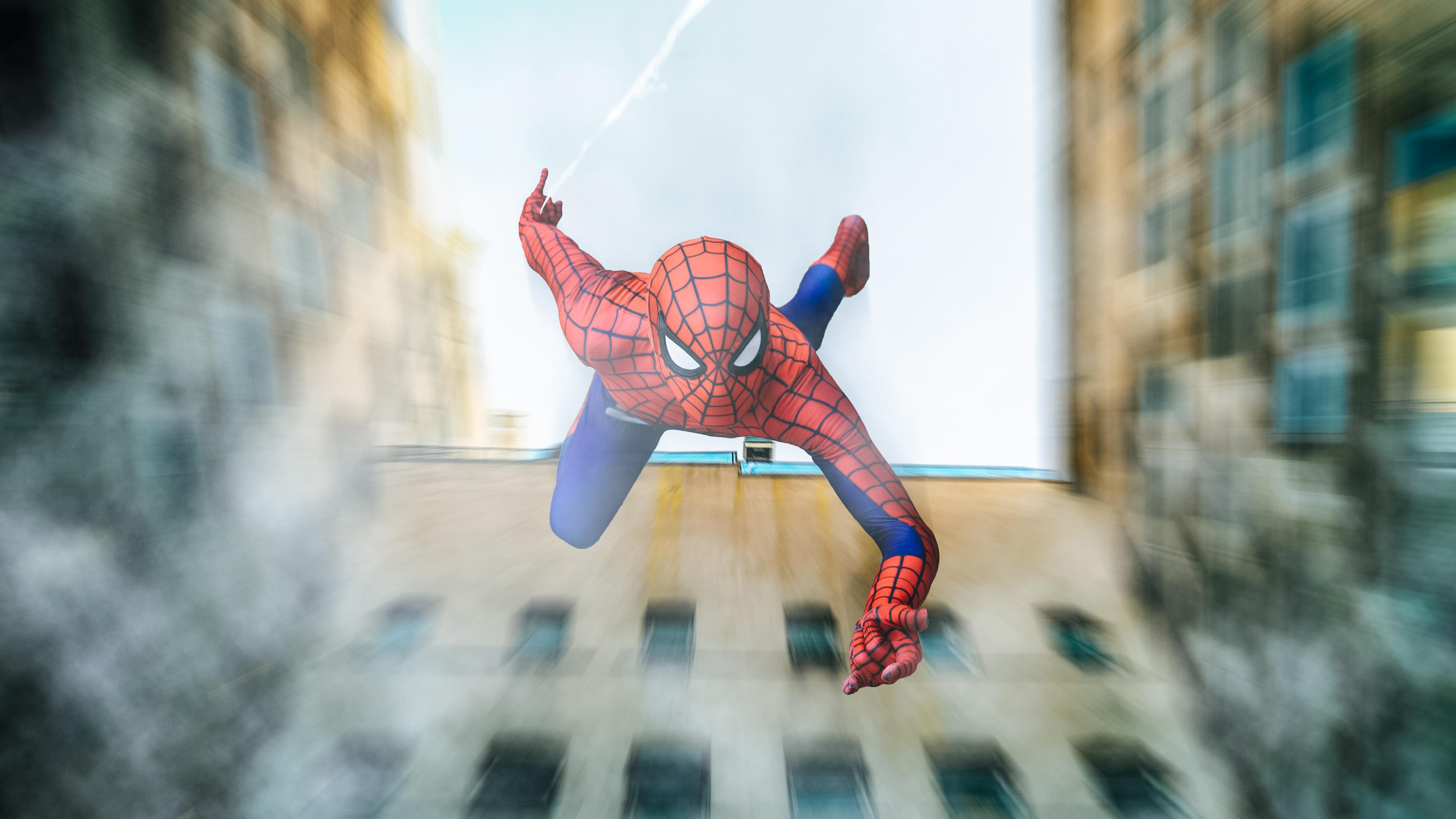 spiderman, cosplay, hd, 4k, superheroes, HD Wallpaper