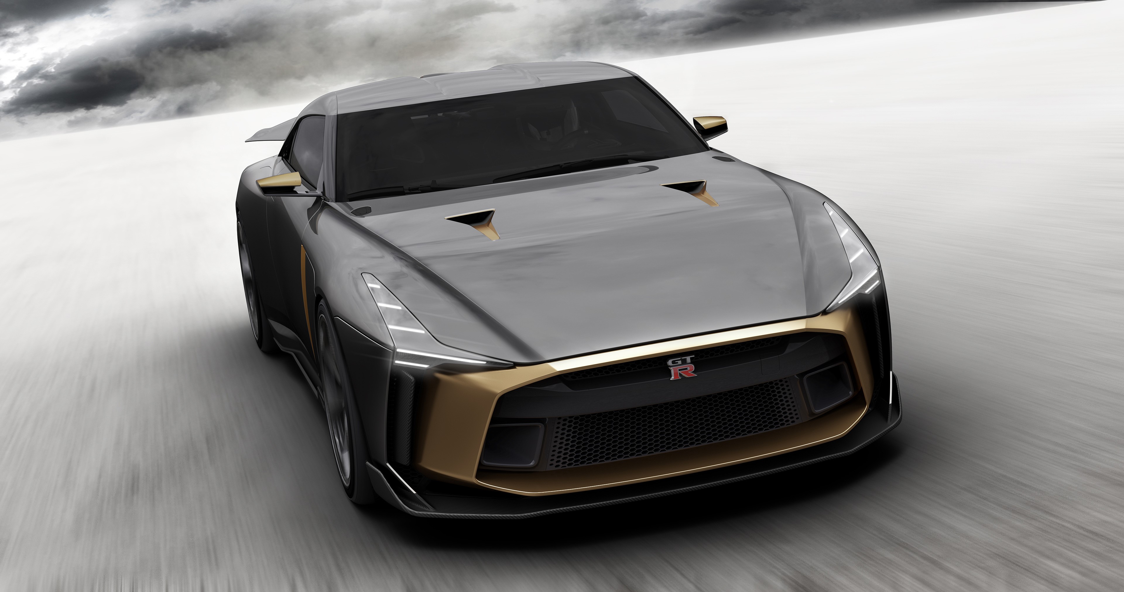 nissan gt r50, nissan, 2018 cars, concept cars, hd, 4k, HD Wallpaper