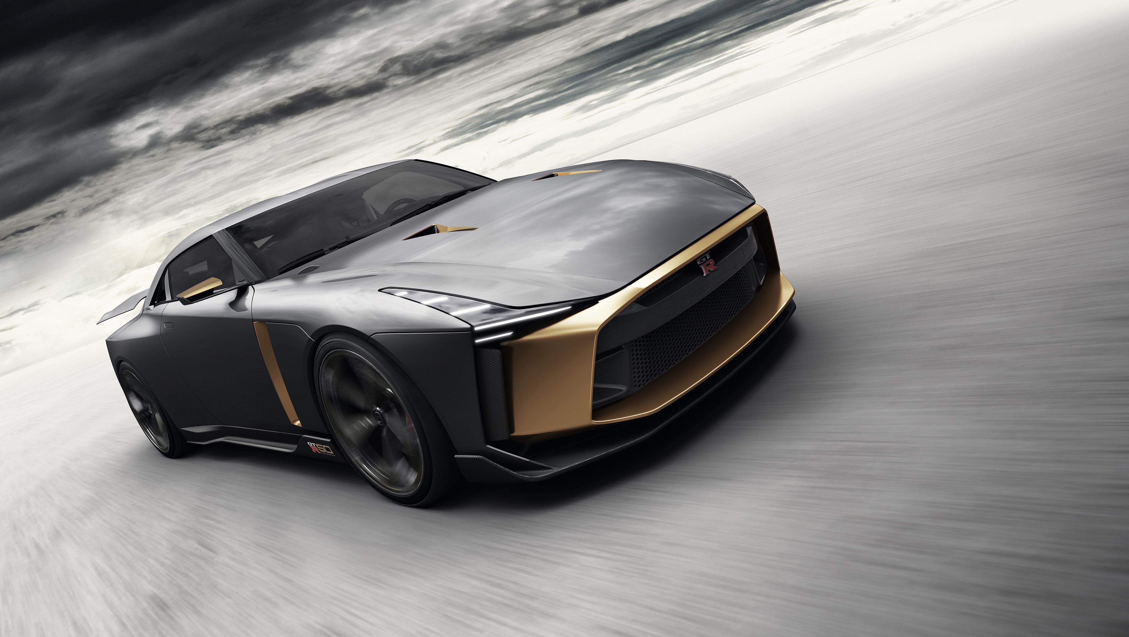 nissan gt r50, nissan, 2018 cars, concept cars, hd, 4k, HD Wallpaper