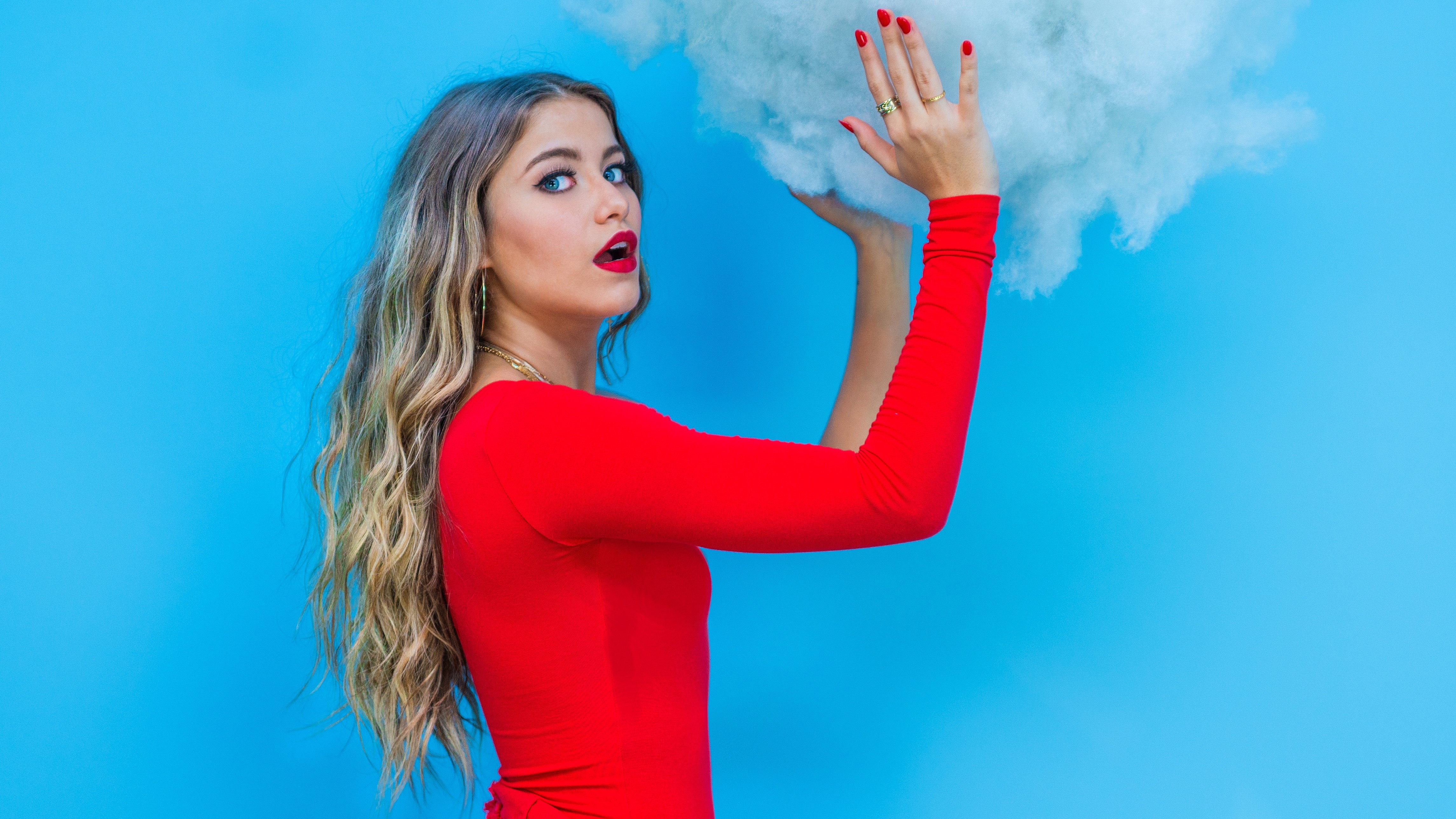 sofia reyes, music, singer, hd, 4k, girls, HD Wallpaper