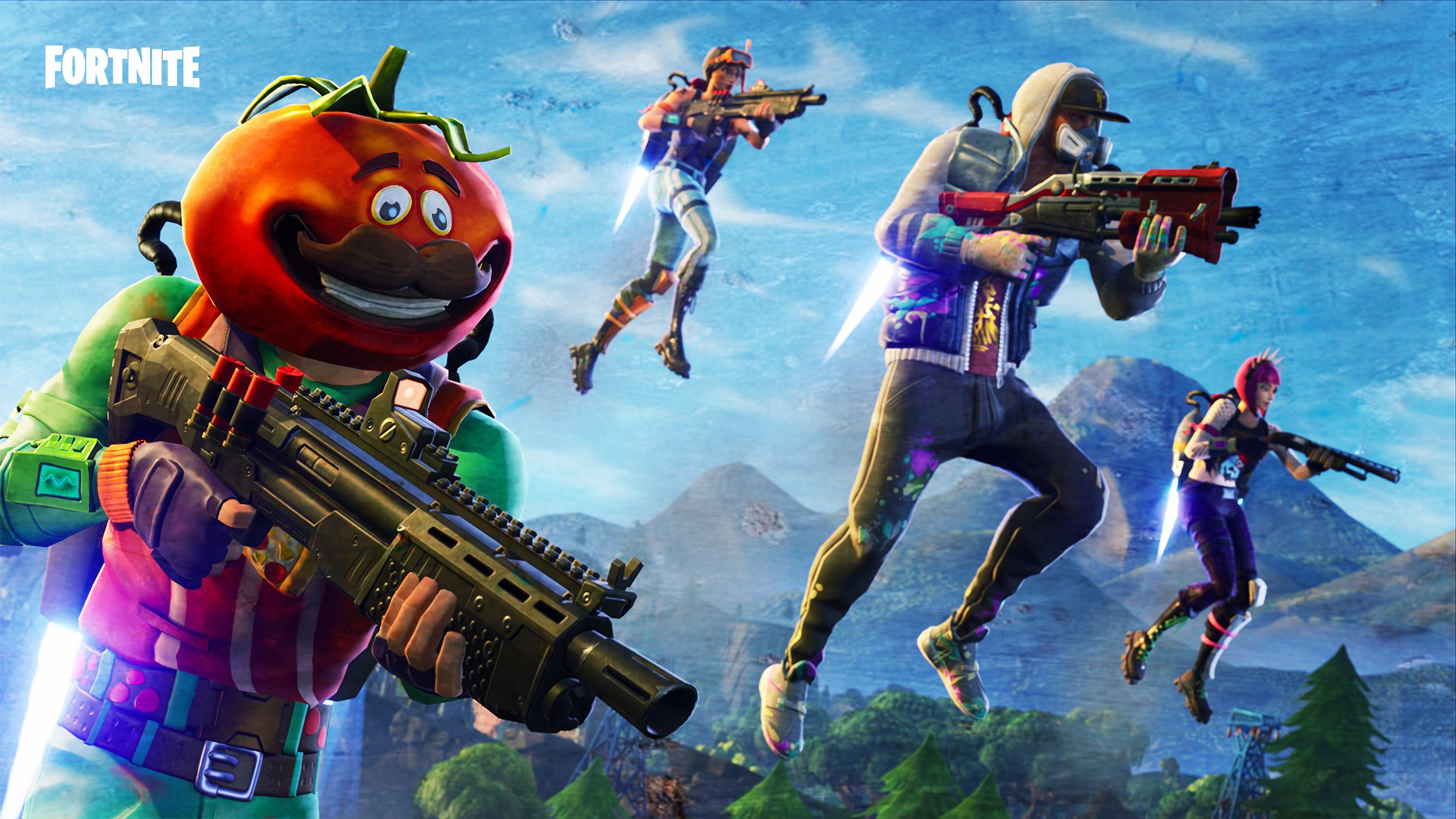 fortnite, games, 2018 games, ps games, hd, 4k, HD Wallpaper