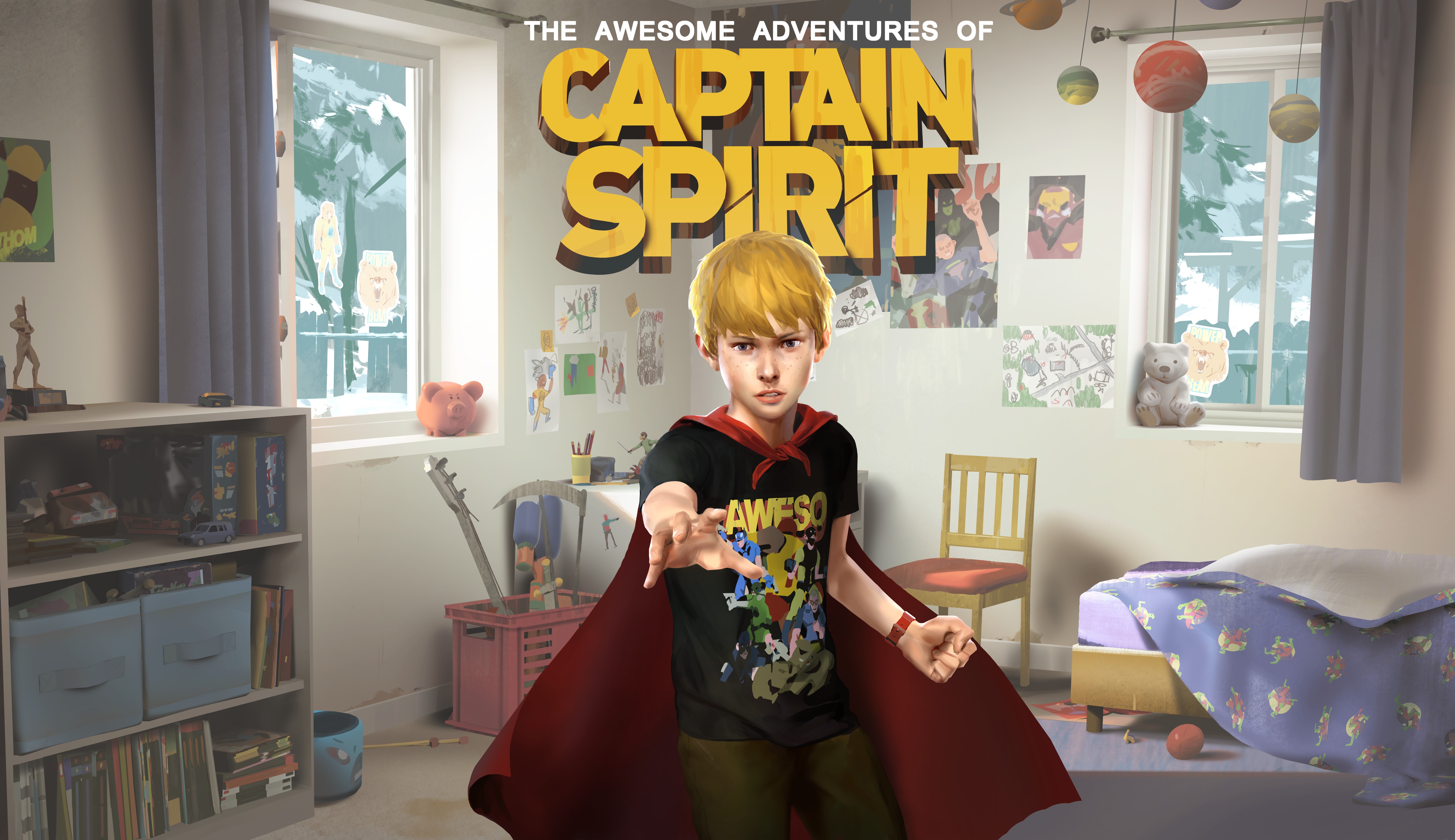 the awesome adventures of captain spirit, 2018 games, games, hd, 4k, 5k, HD Wallpaper