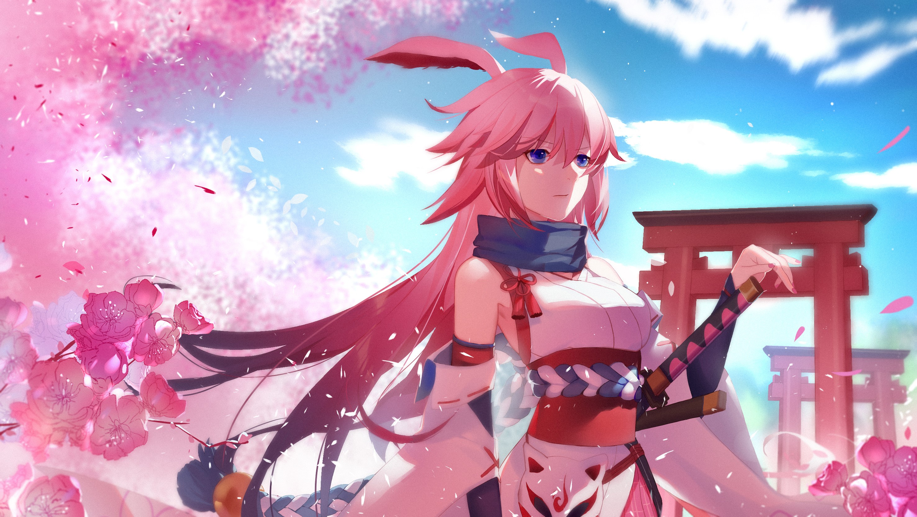 honkai impact, anime girl, anime, artist, artwork, digital art, hd, HD Wallpaper