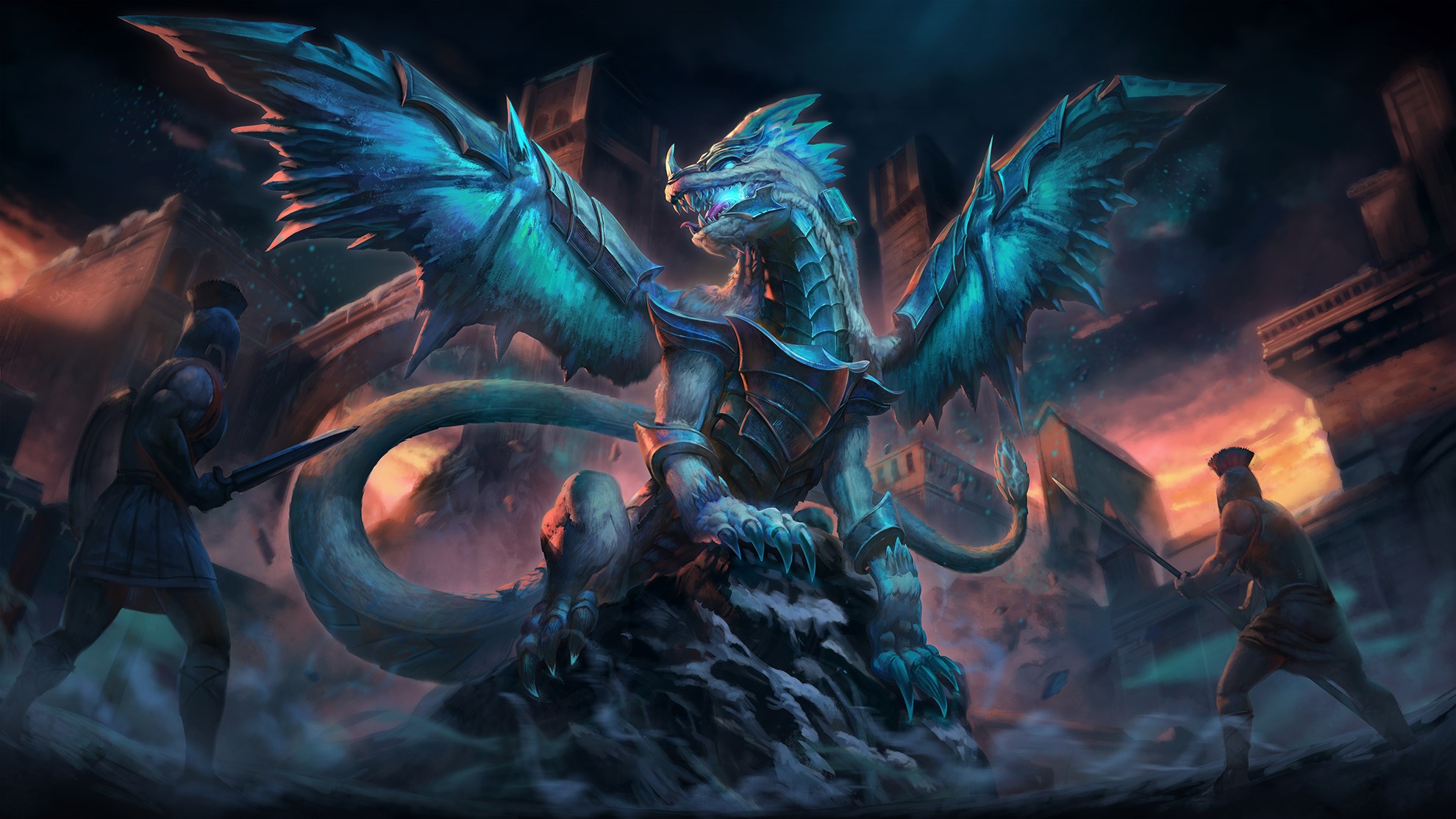 dragon, artist, artwork, digital art, hd, deviantart, HD Wallpaper
