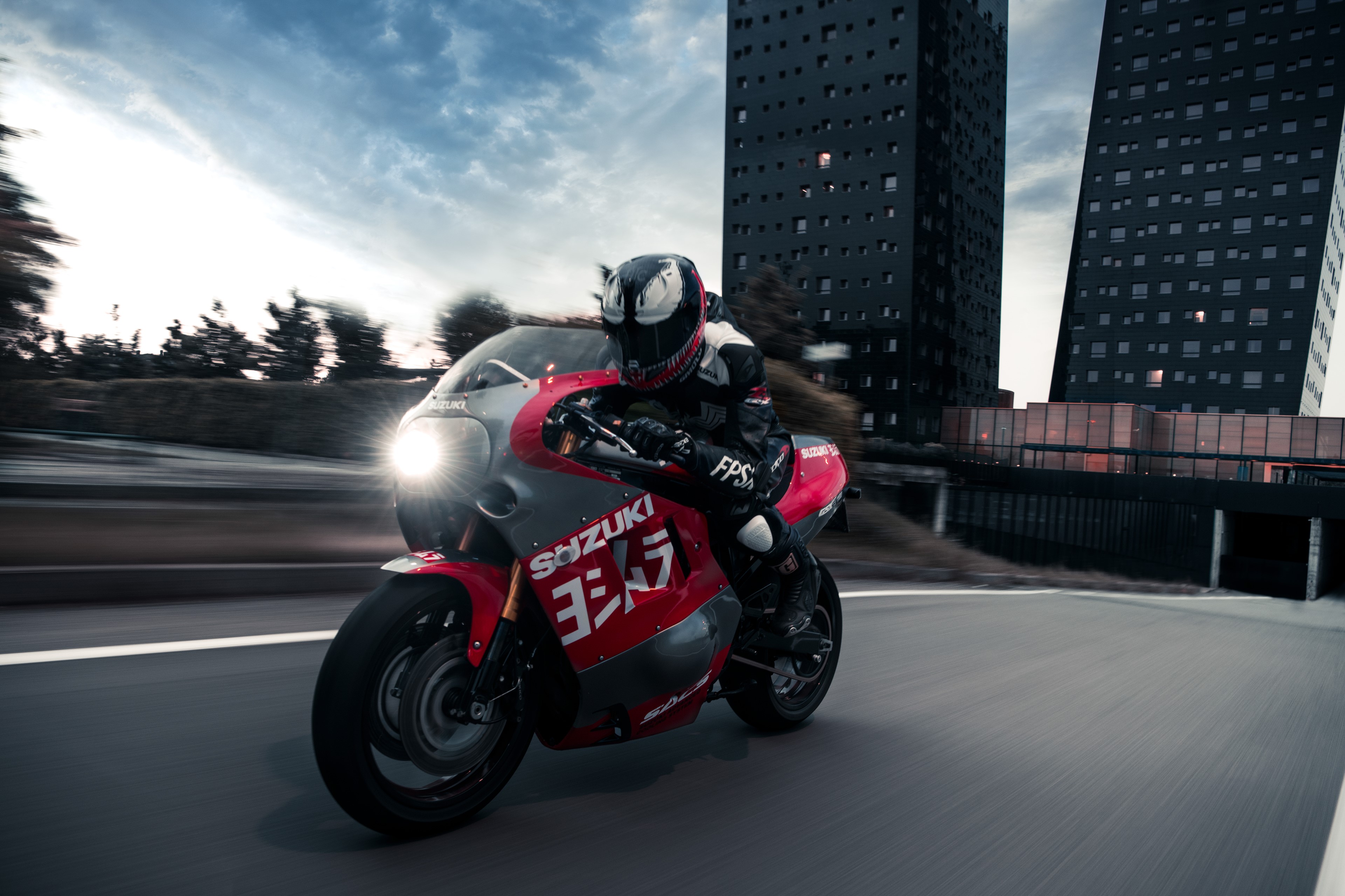 suzuki, bikes, hd, 4k, venom, artist, behance, HD Wallpaper