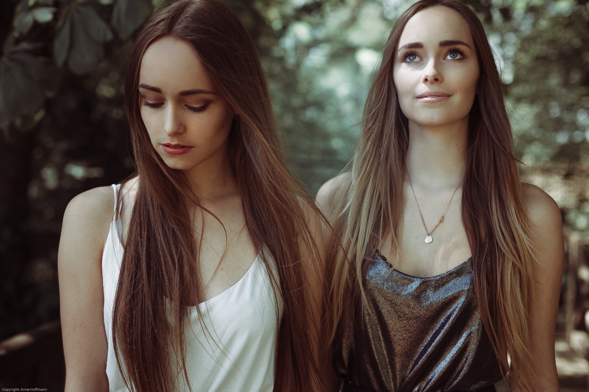 girls, hairs, model, hd, outdoors, HD Wallpaper