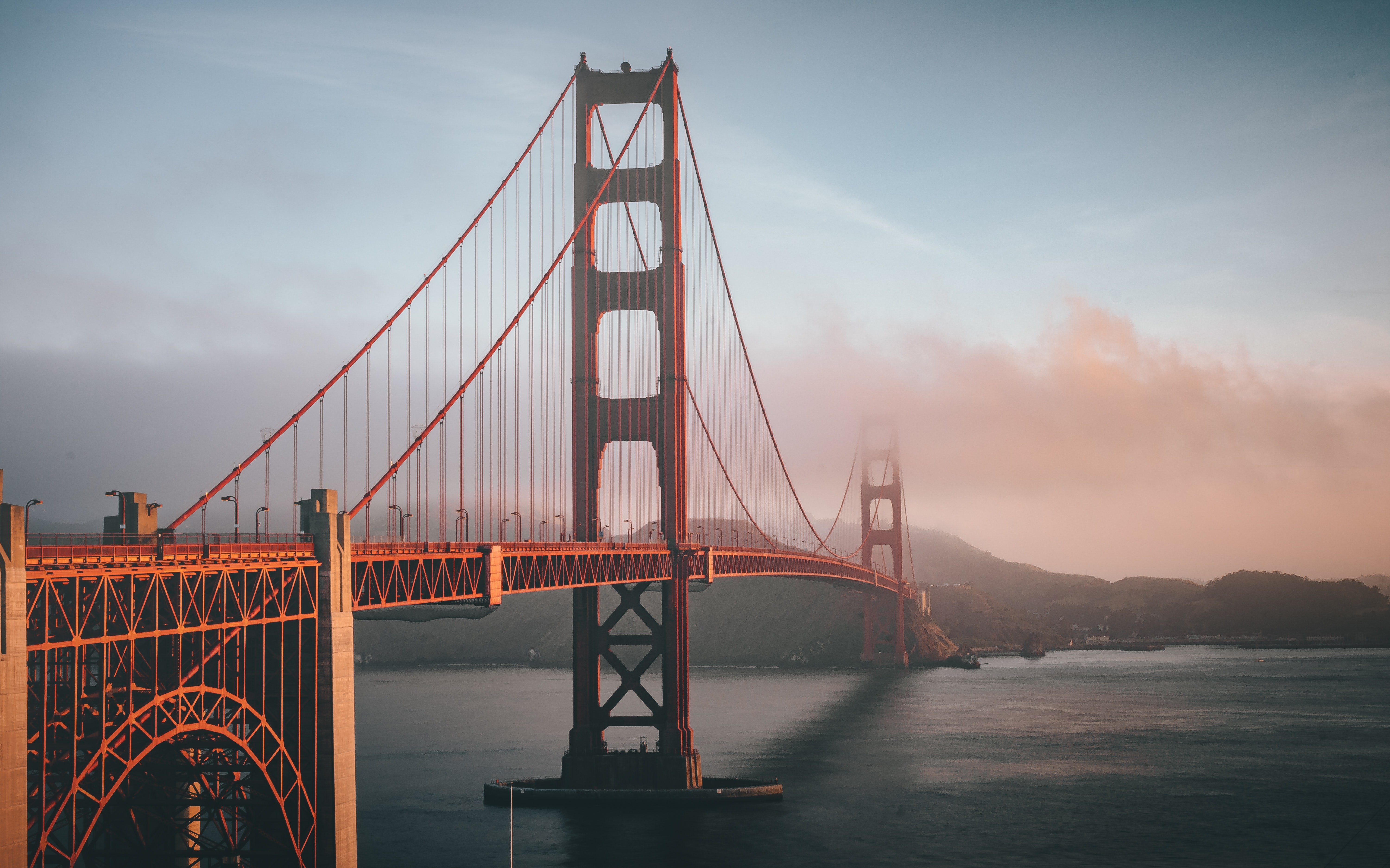golden gate bridge, bridge, san francisco, world, 4k, hd, california, 5k, HD Wallpaper