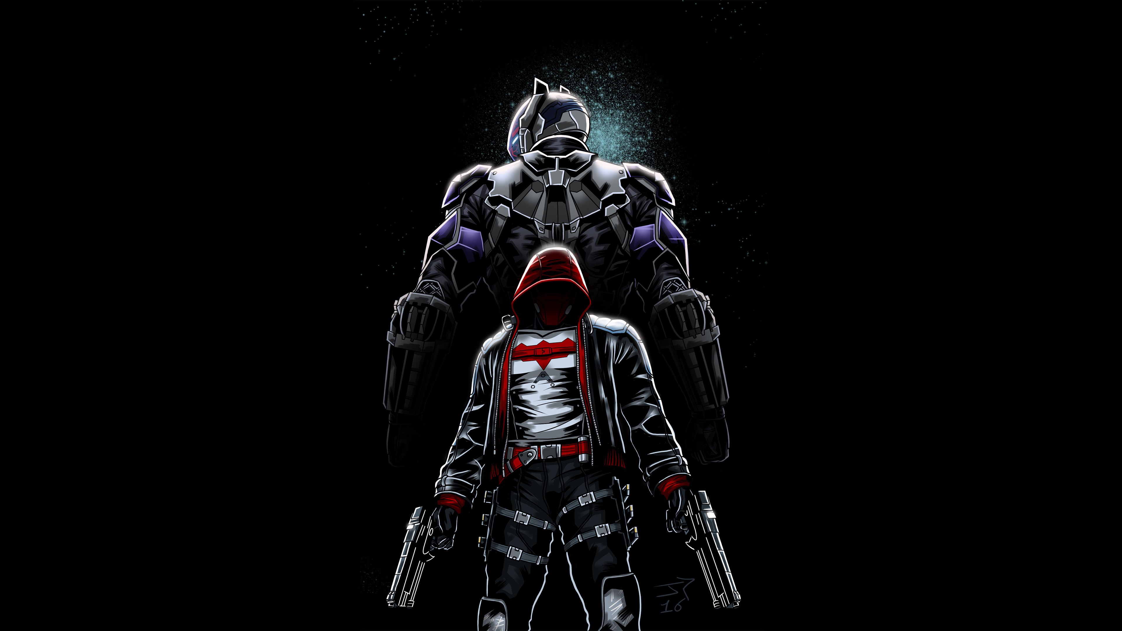 red hood, hd, 4k, artist, artwork, digital art, superheroes, deviantart, HD Wallpaper