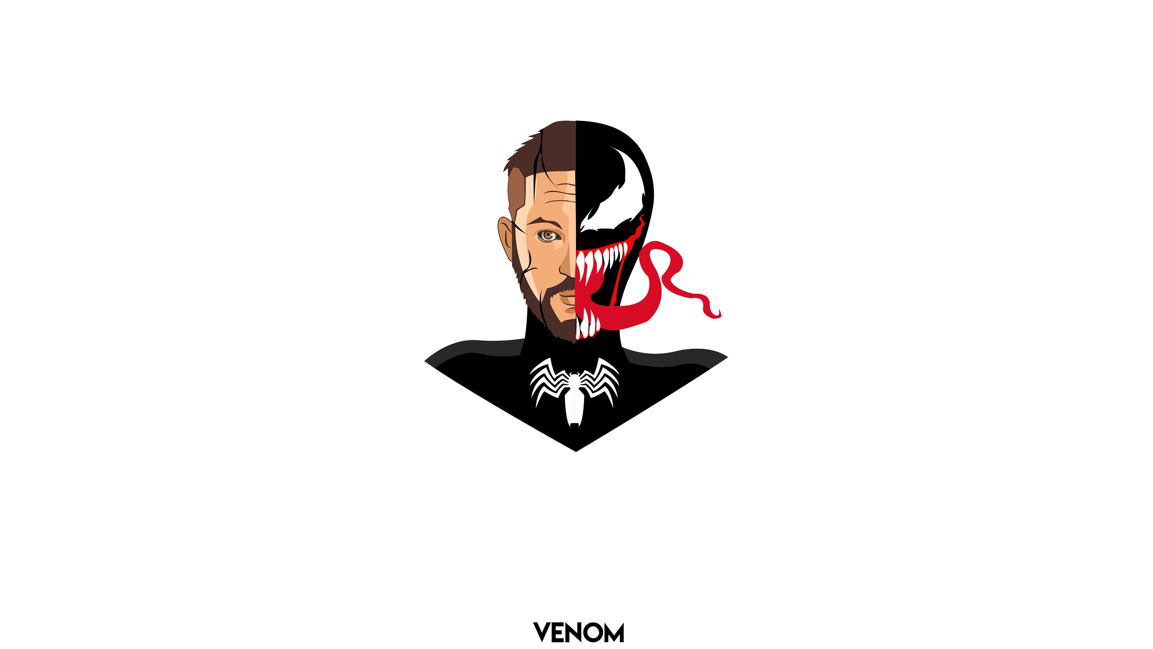 venom movie, venom, 2018 movies, movies, hd, 4k, poster, tom hardy, artist, artwork, artstation, HD Wallpaper